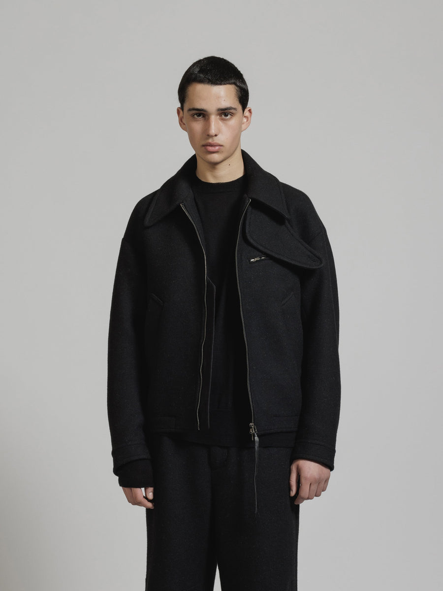 THE VIRIDI-ANNE（ザ ヴィリディアン） TVA 24AW MELTON JACKET