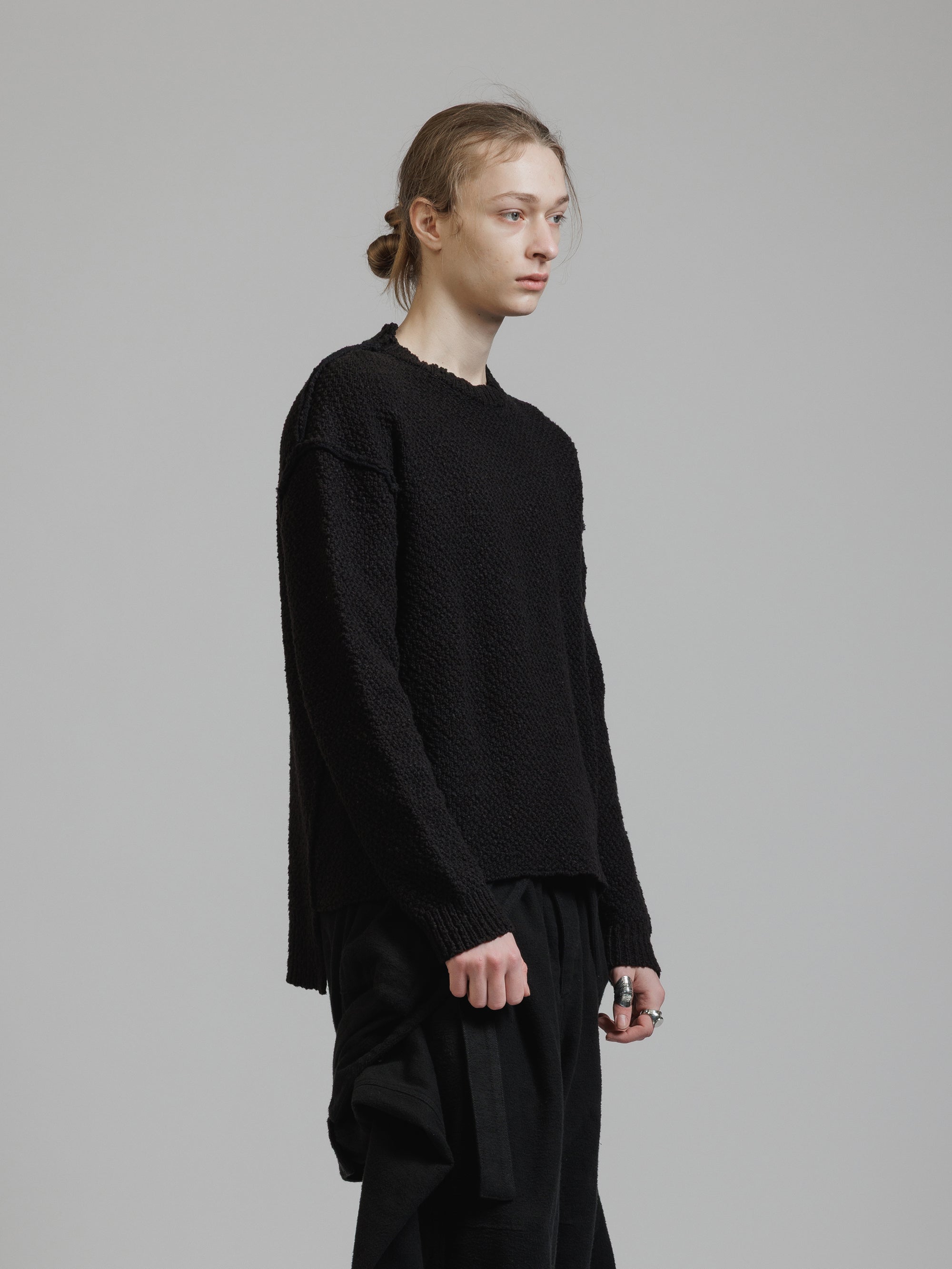 THE VIRIDI-ANNE（ザ ヴィリディアン） TVA 25AW SLUB YARN PULLOVER