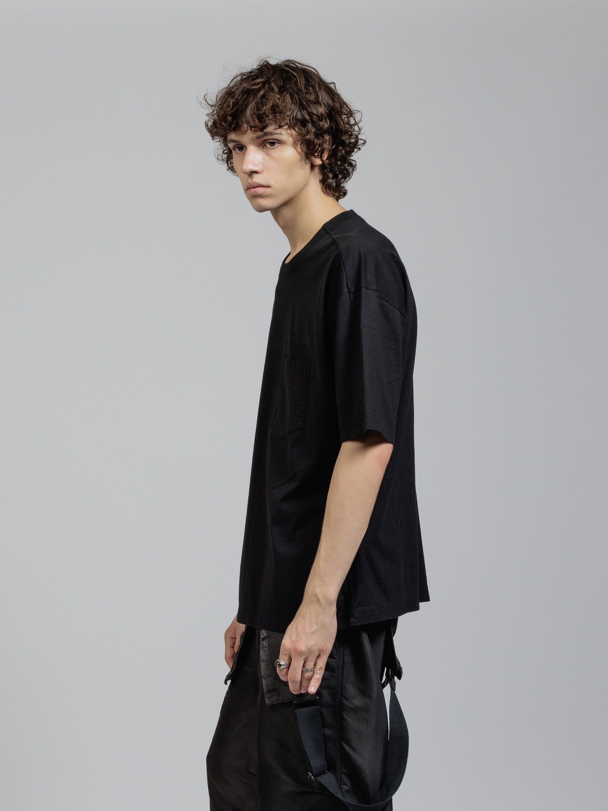 THE VIRIDI-ANNE（ザ ヴィリディアン） TVA 25SS Object dyed pocket T 