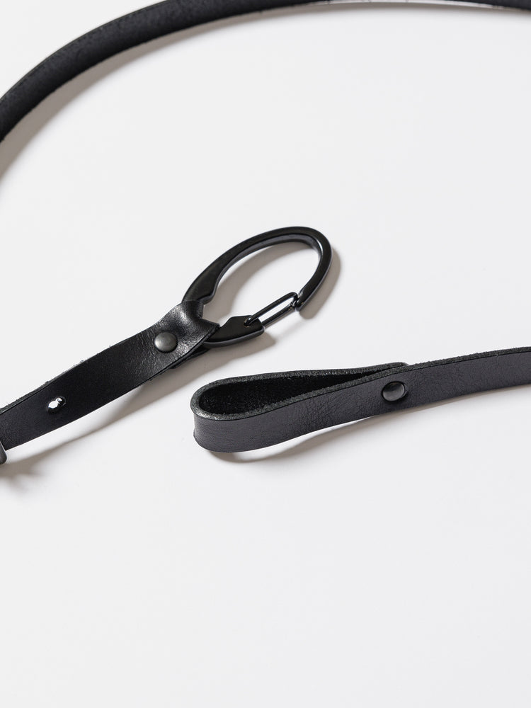 
                  
                    NARROW LEATHER BELT
                  
                