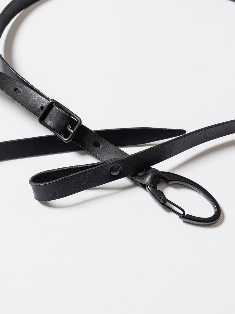 
                  
                    NARROW LEATHER BELT
                  
                
