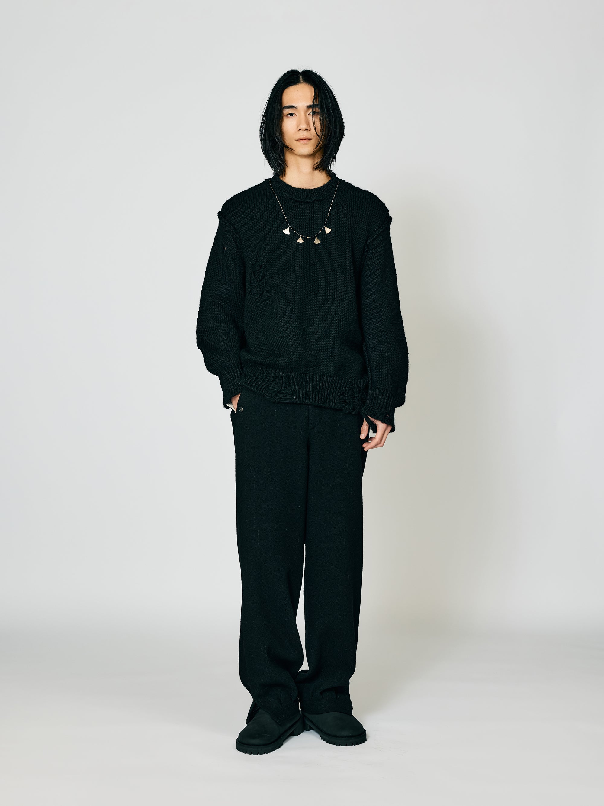 ISO] （イソウ） ×NEKKA Damaged Sweater（ダメージニット） – The