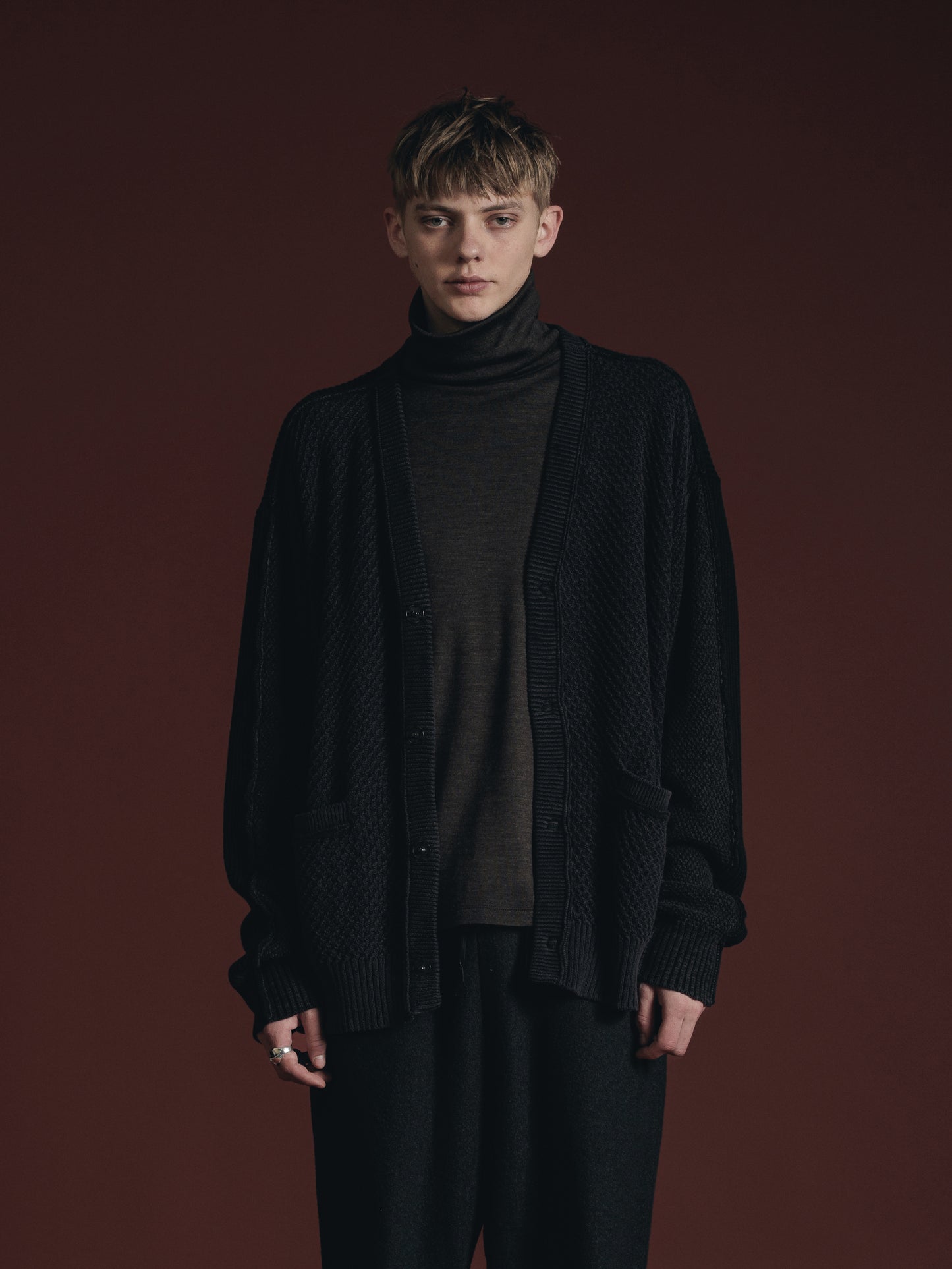 
                  
                    FADING FRAGMENT CARDIGAN
                  
                