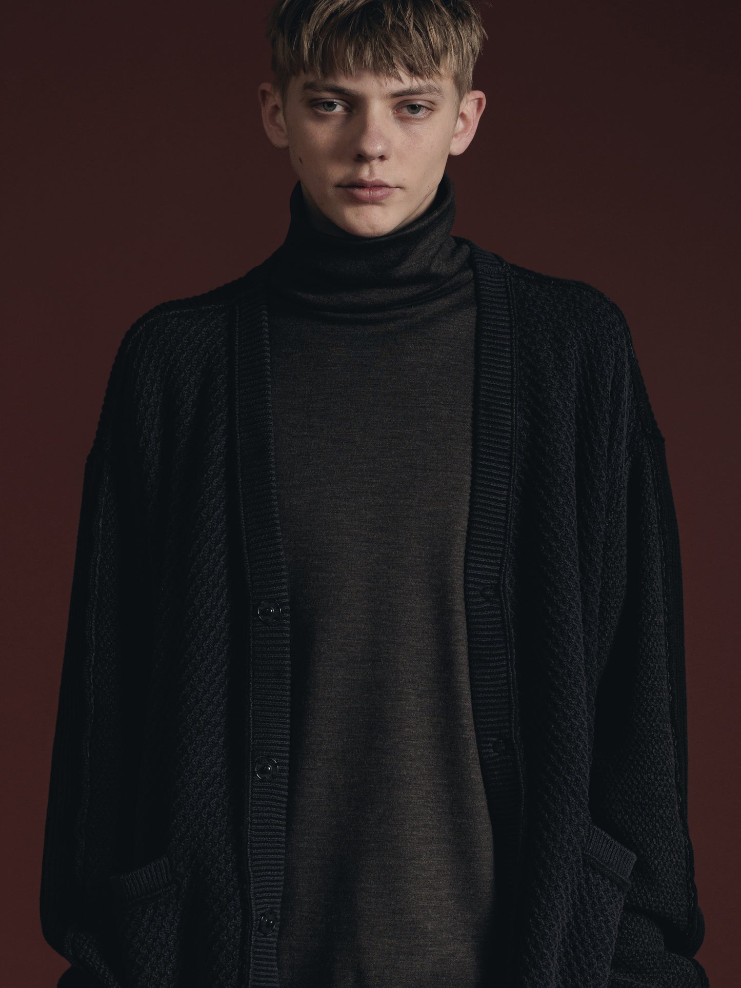 
                  
                    FADING FRAGMENT CARDIGAN
                  
                