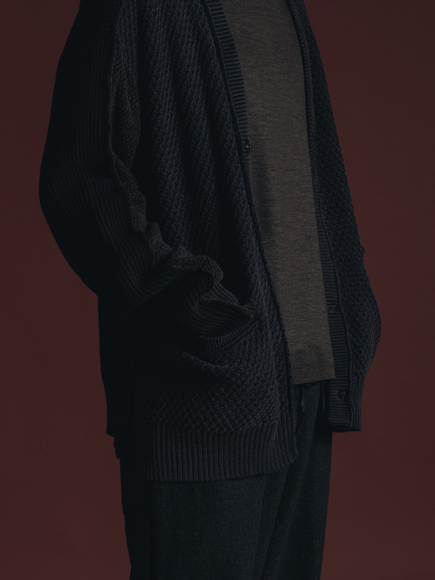 
                  
                    FADING FRAGMENT CARDIGAN
                  
                