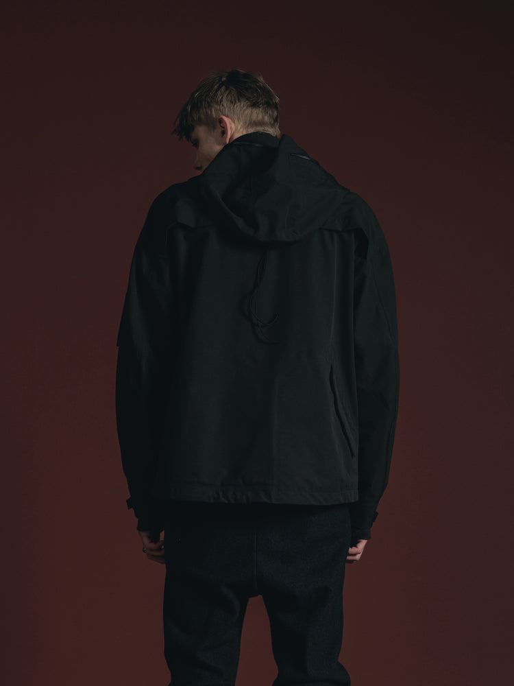 
                  
                    WATER REPELLENT HOODED JACKET
                  
                