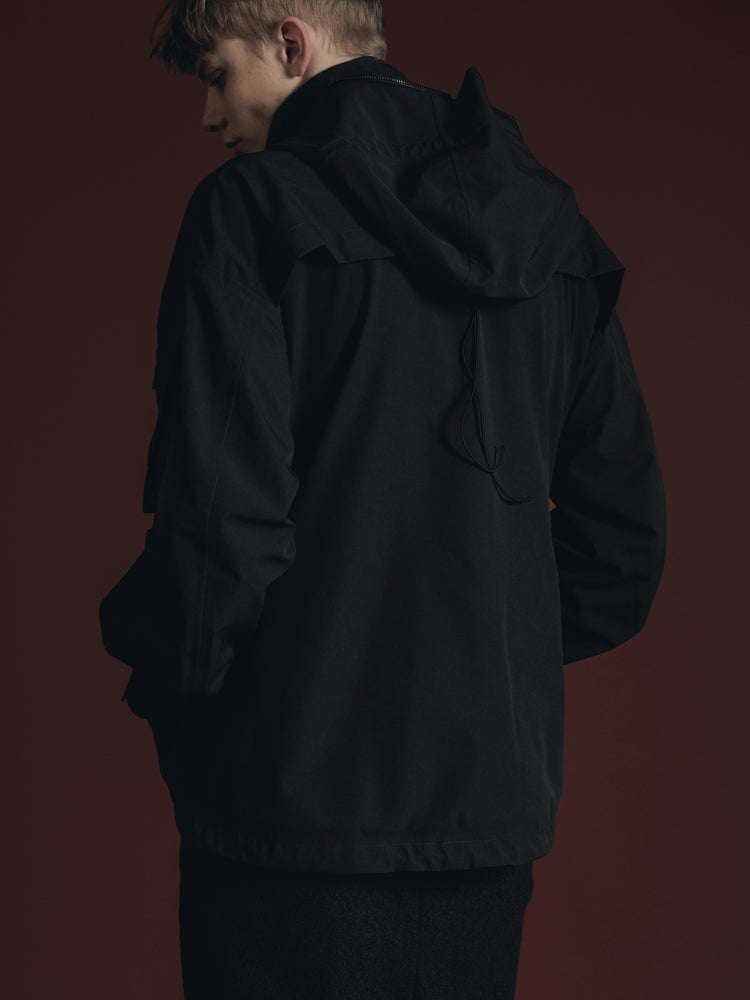 
                  
                    WATER REPELLENT HOODED JACKET
                  
                