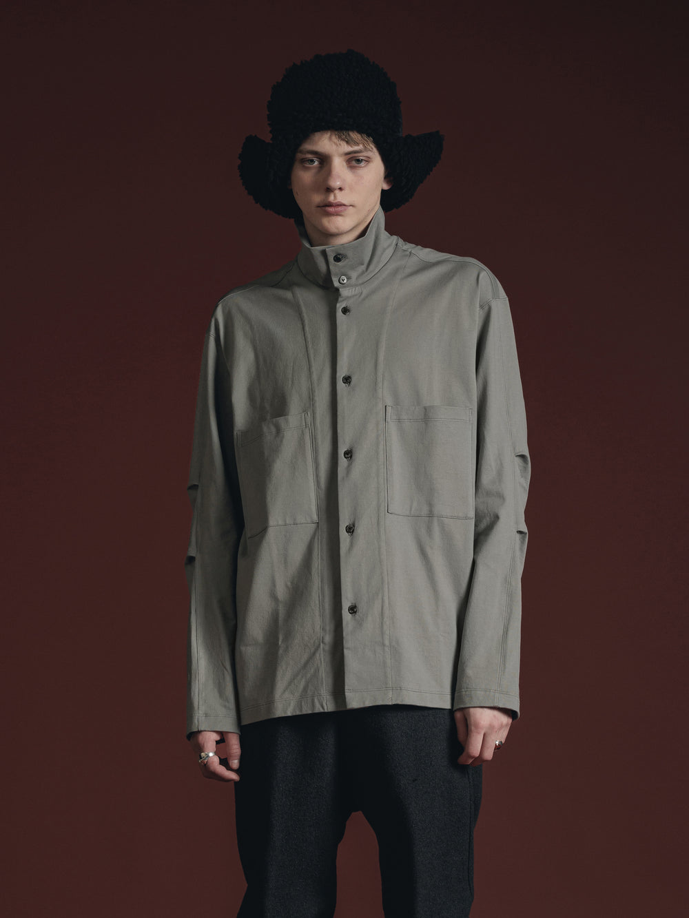 COTTON JERSEY SHIRT