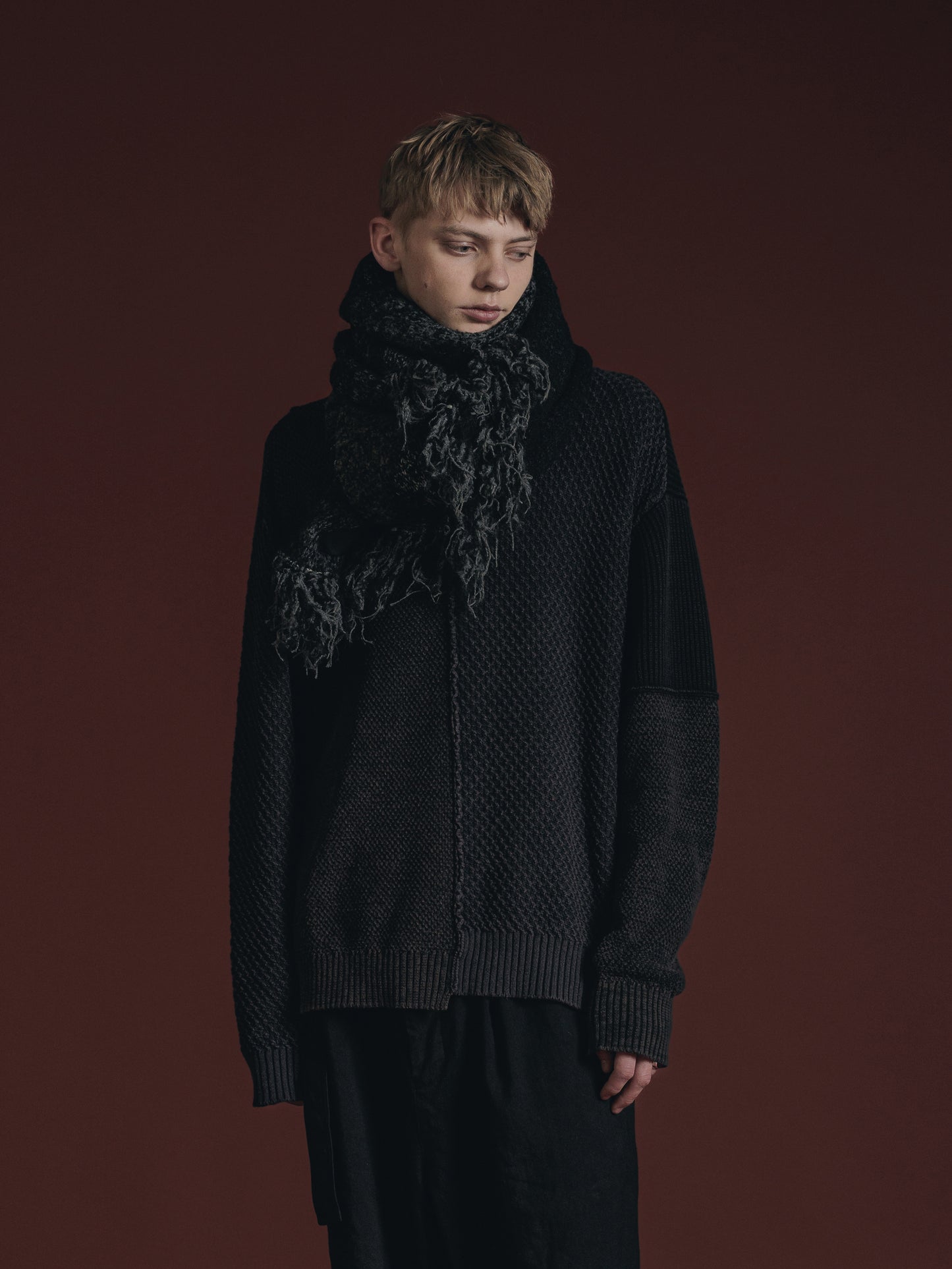 
                  
                    FADING FRAGMENT SWEATER
                  
                