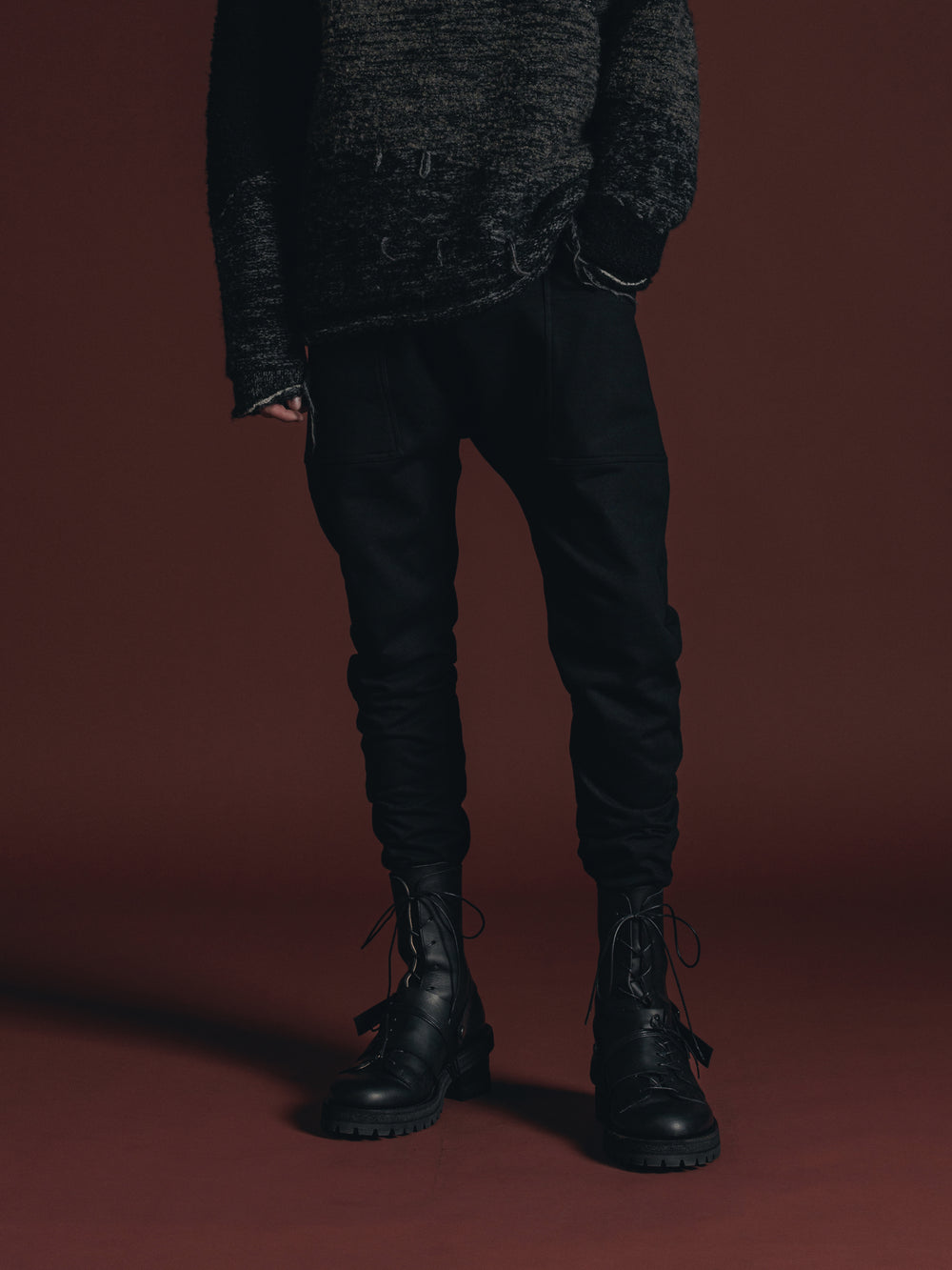 SWEAT SLIM PANTS