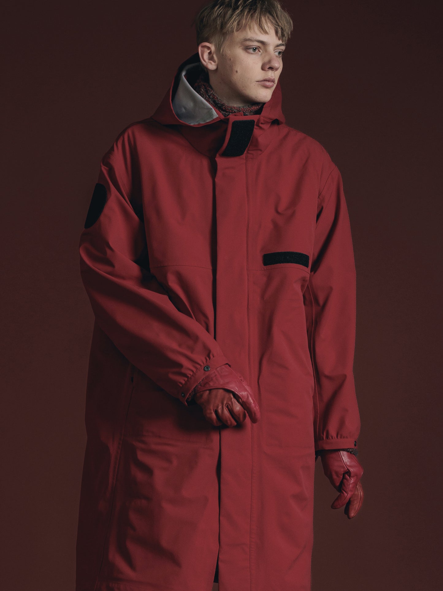 
                  
                    WATER REPELLENT HOODED COAT
                  
                