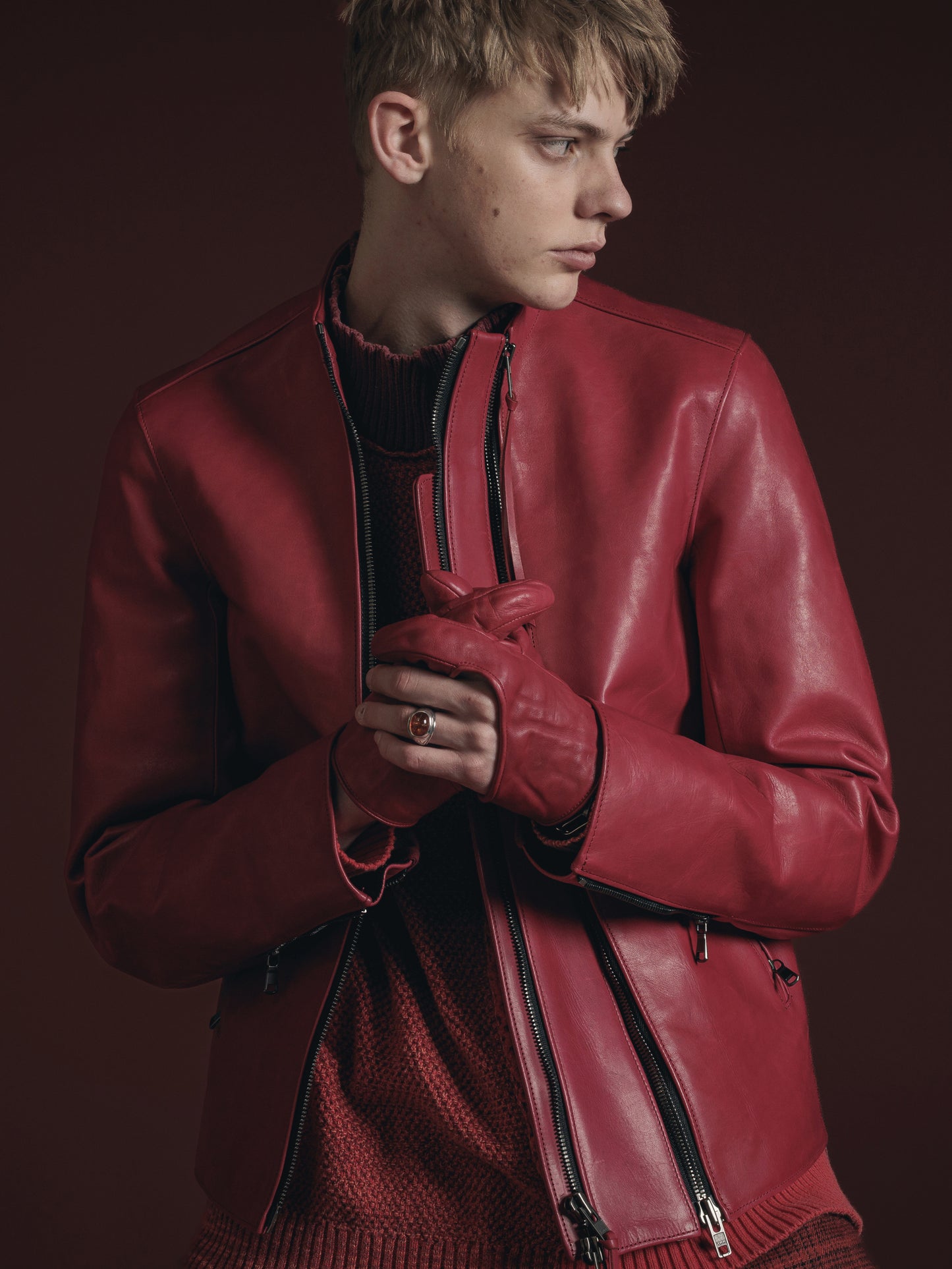 
                  
                    HORSE LEATHER JACKET
                  
                