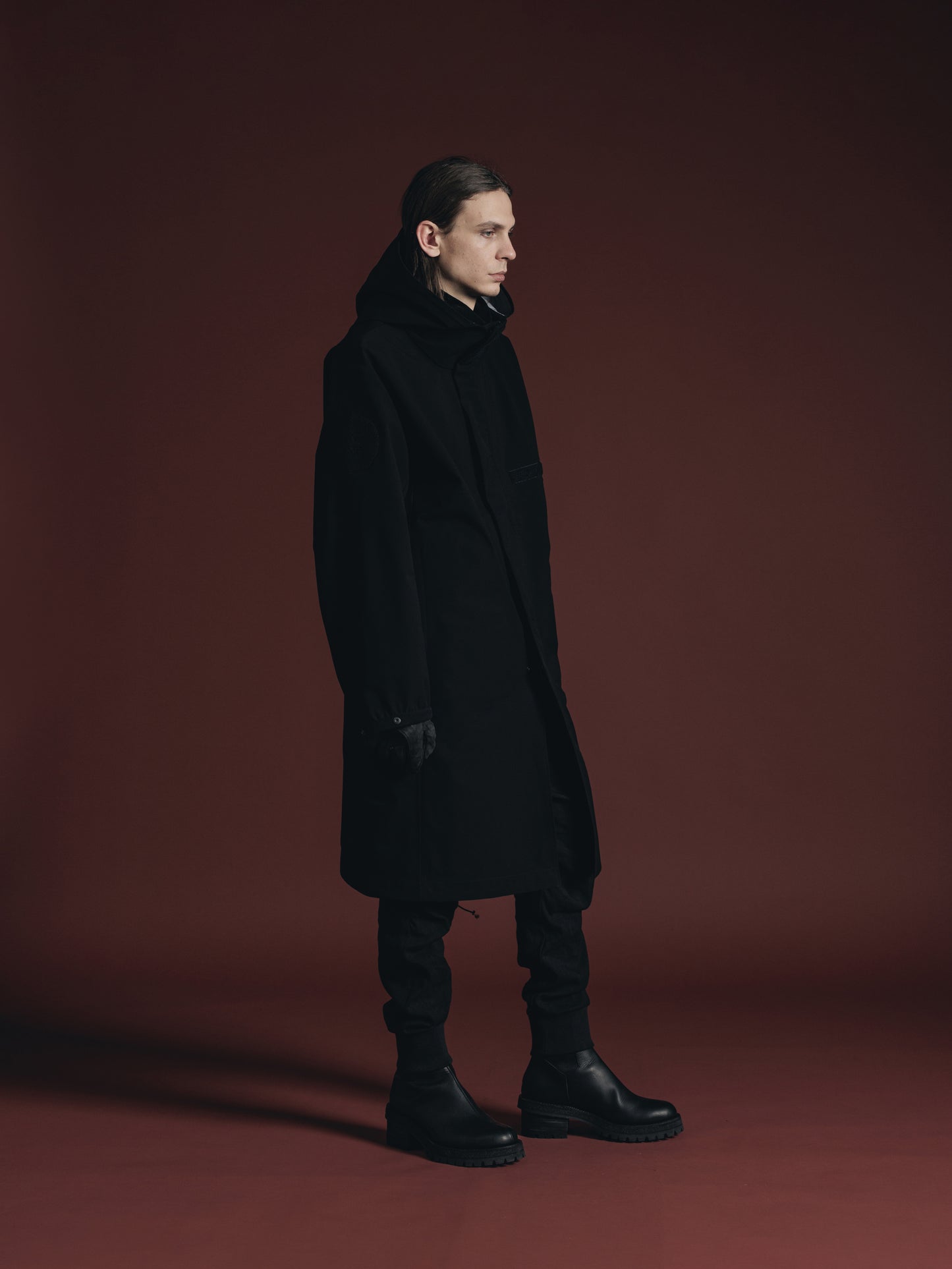 
                  
                    WATER REPELLENT HOODED COAT
                  
                