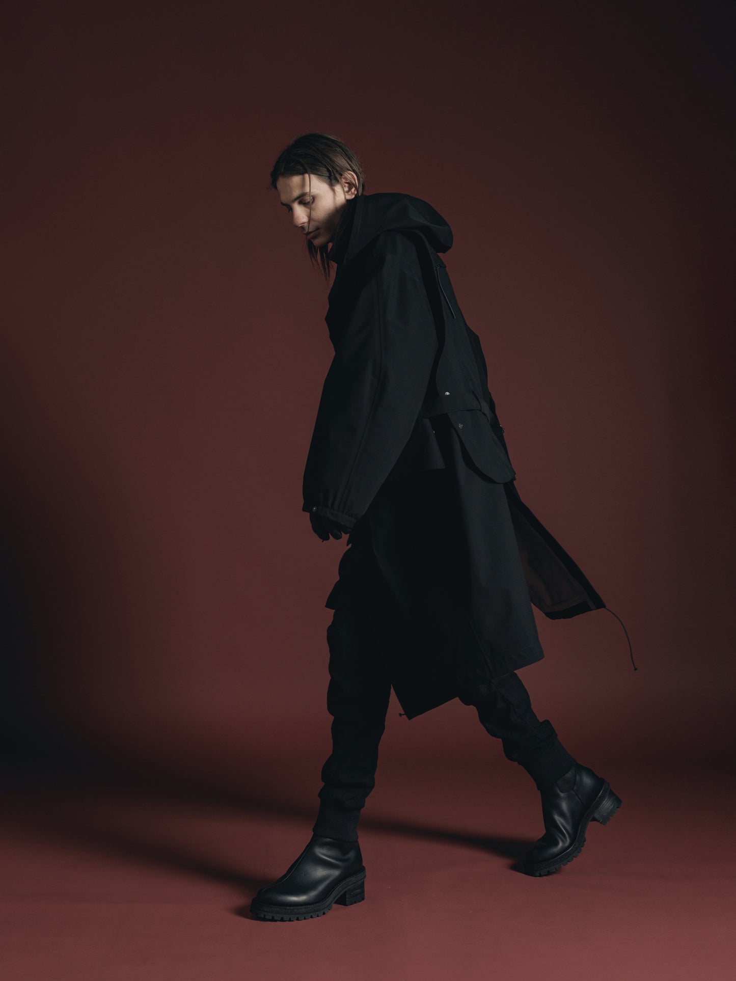 
                  
                    WATER REPELLENT HOODED COAT
                  
                