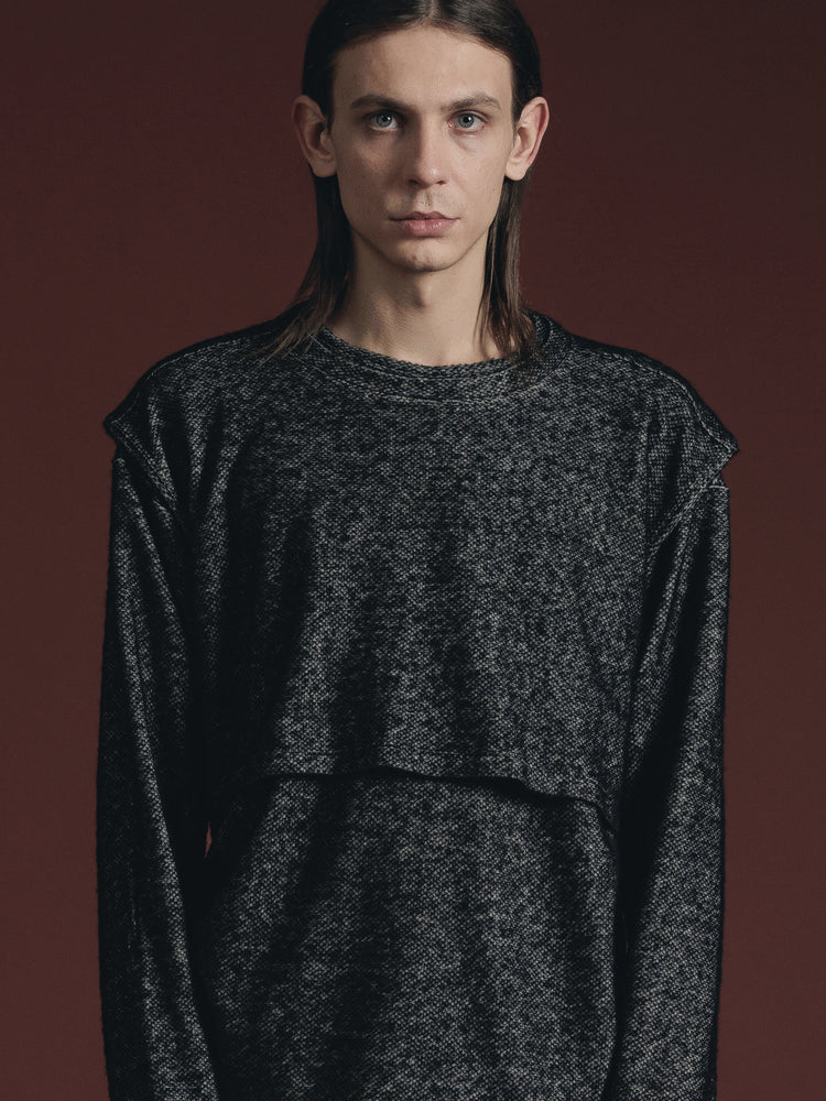 
                  
                    WOOL MIX JERSEY LAYERD L/S
                  
                