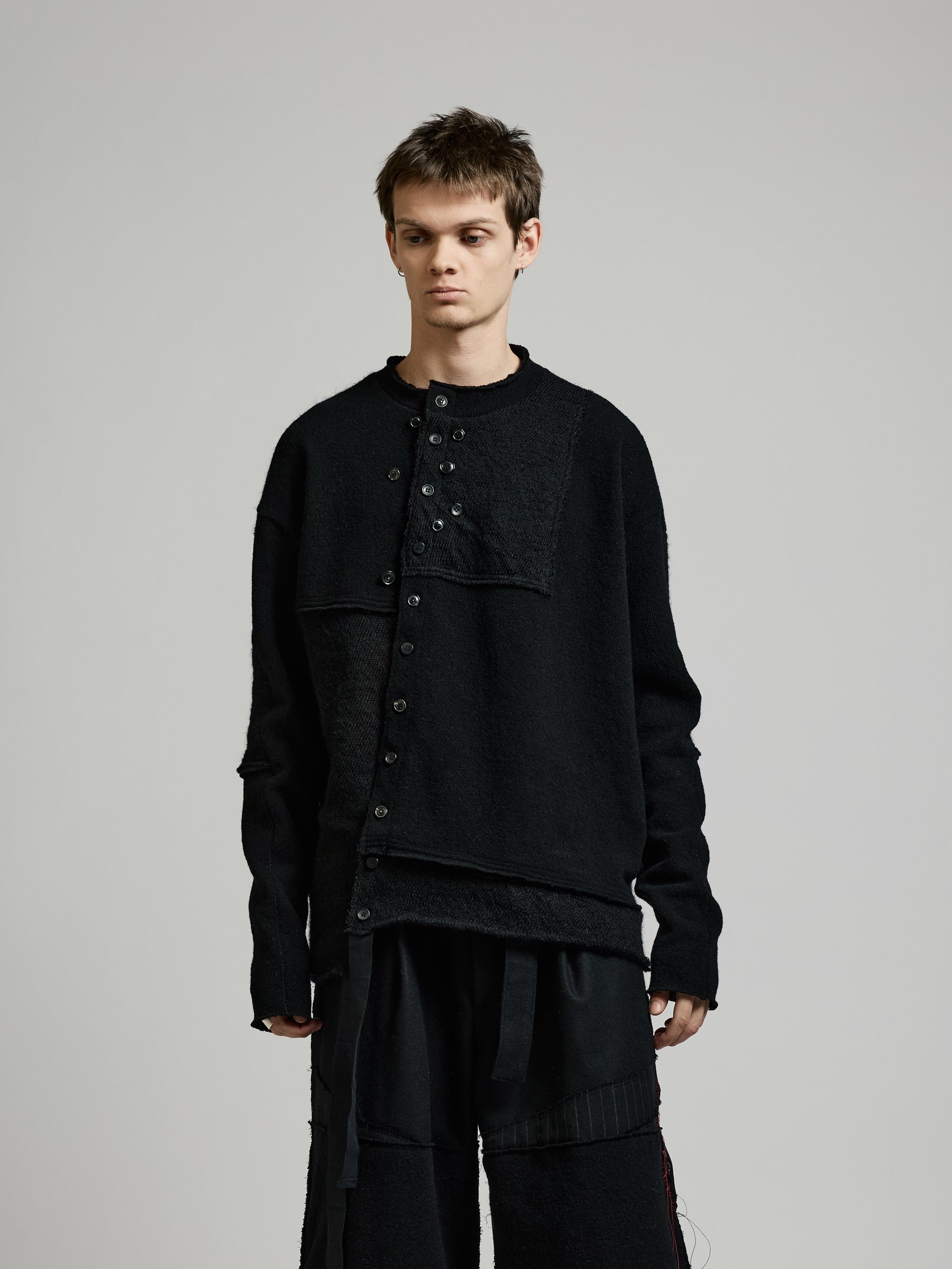 DUELLUM（デュエラム）FRAGMENT CARDIGAN（フラグメントニット