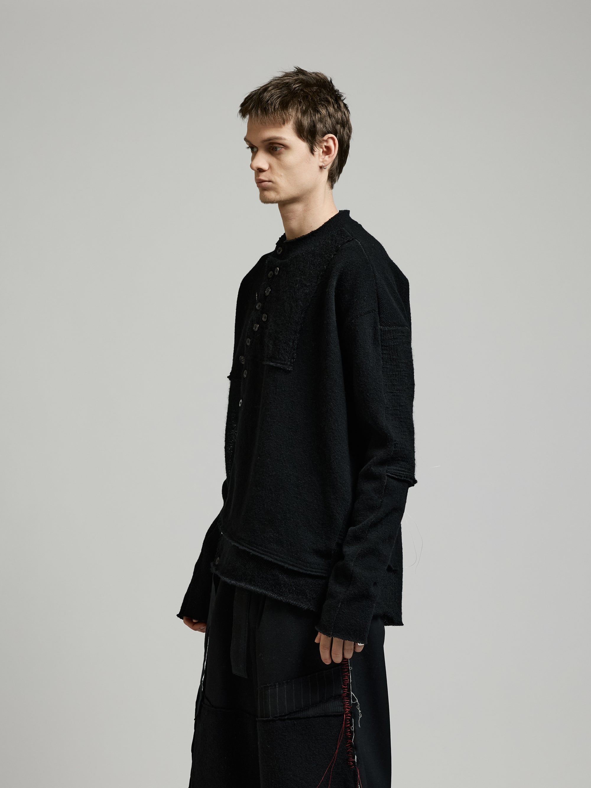 DUELLUM（デュエラム）FRAGMENT CARDIGAN（フラグメントニット