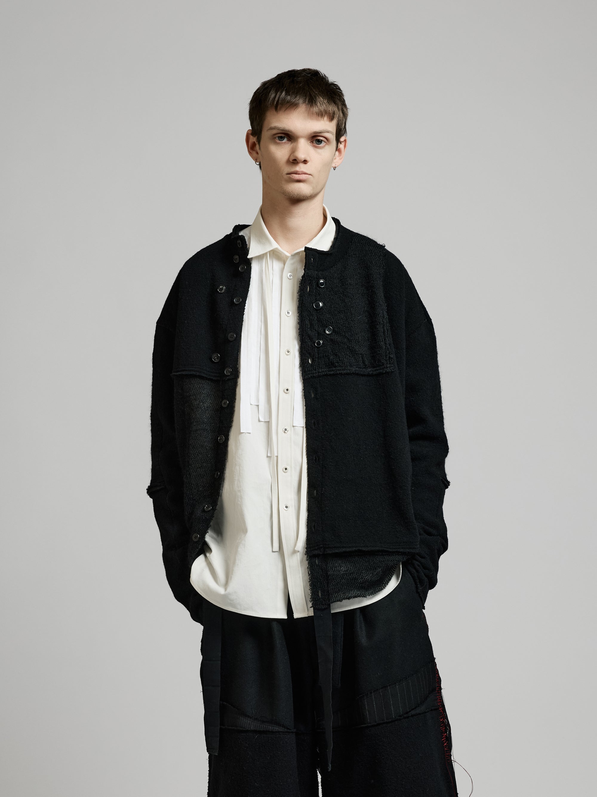 DUELLUM（デュエラム）FRAGMENT CARDIGAN（フラグメントニット