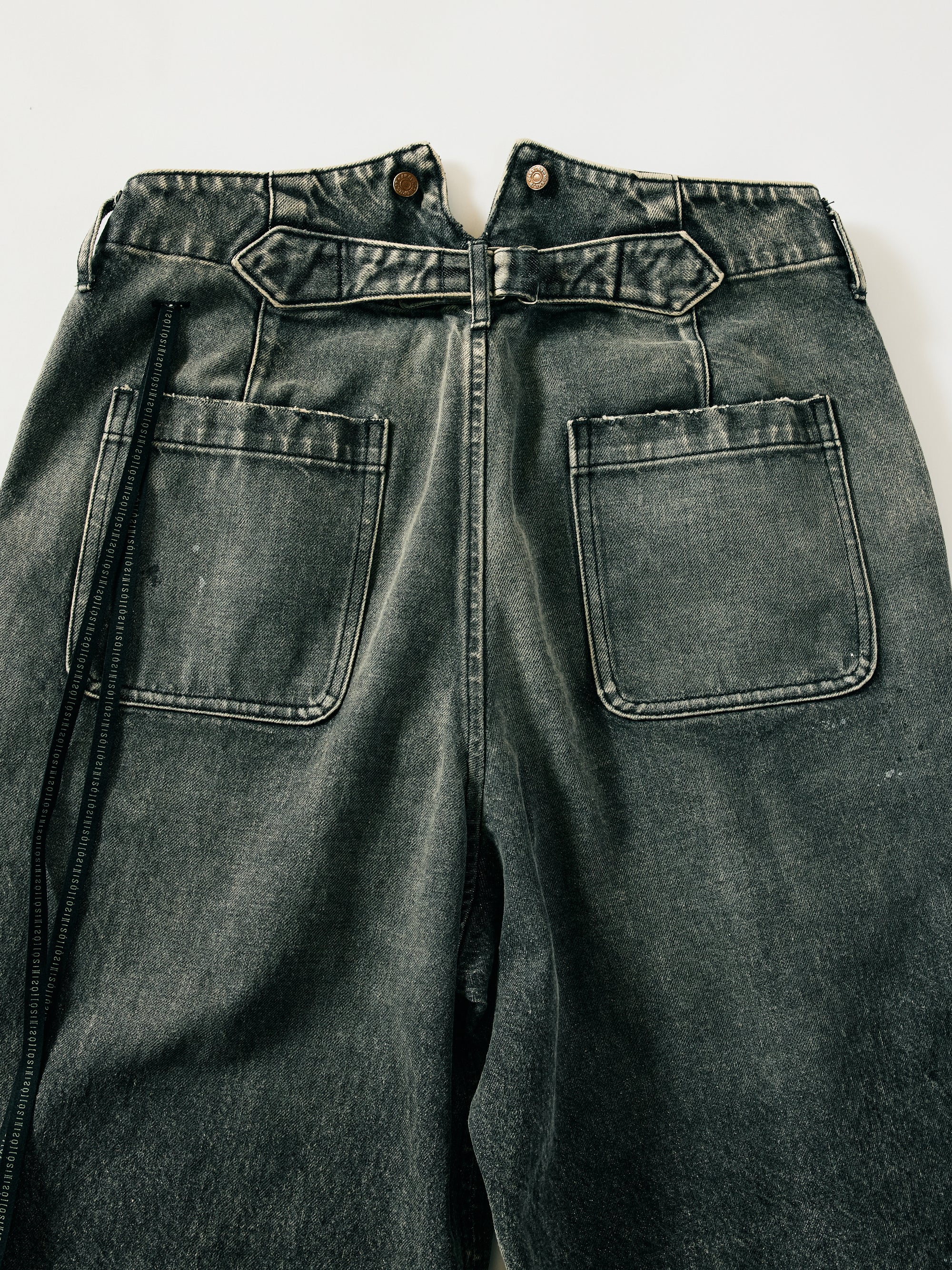 ANACHRONORM　ダメージリペアトラウザーデニム　34 ANACHRONORM ダメージリペアトラウザーデニム 34 2025年最新