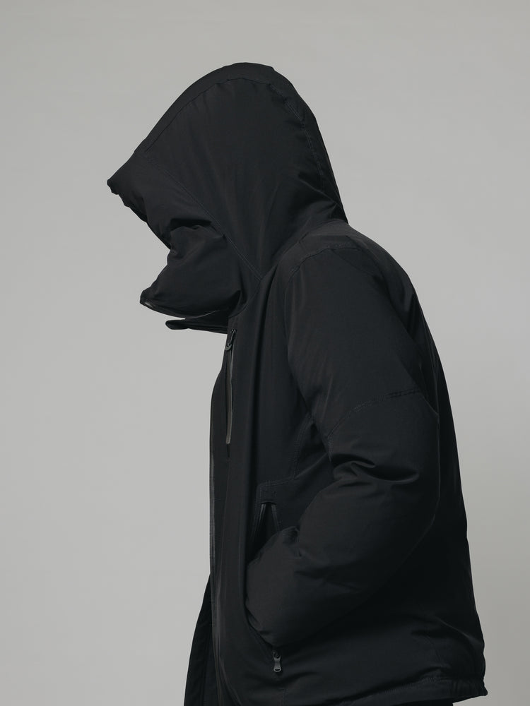 
                  
                    EXCLUSIVE HOODED DOWN JACKET
                  
                