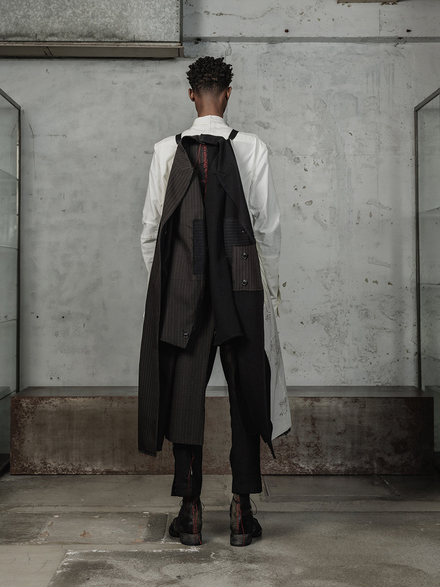 DUELLUM（デュエラム）PATCHED CHESTER COAT（パッチワークチェスター