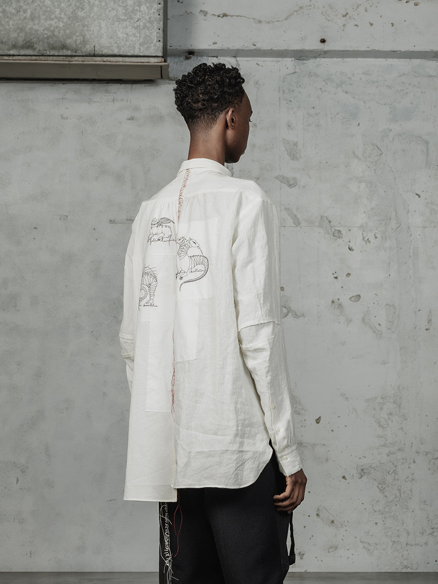 
                  
                    BEASTS EMBROIDERED SHIRT
                  
                