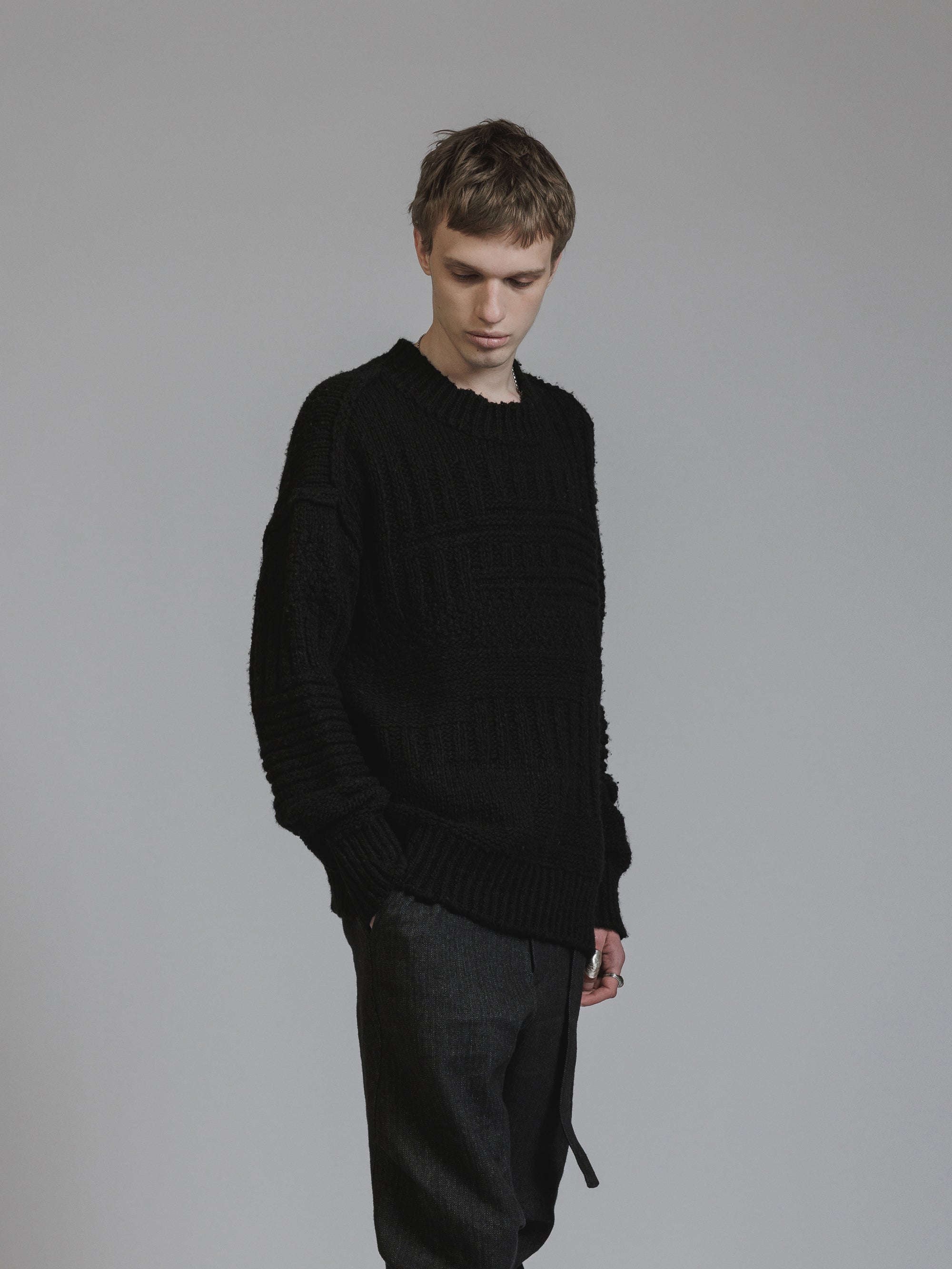 The viridi-anne 生糸ニットプルオーバー CLOTHING – The Viridi-anne