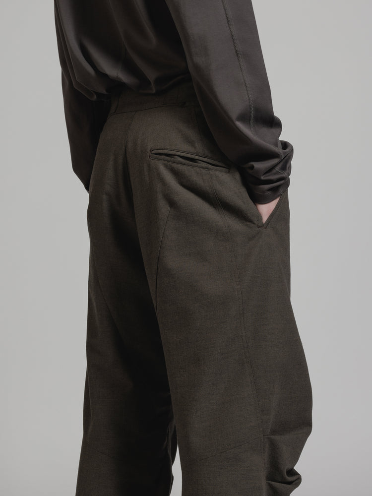 
                  
                    SHARKSKIN WIDE TROUSERS
                  
                