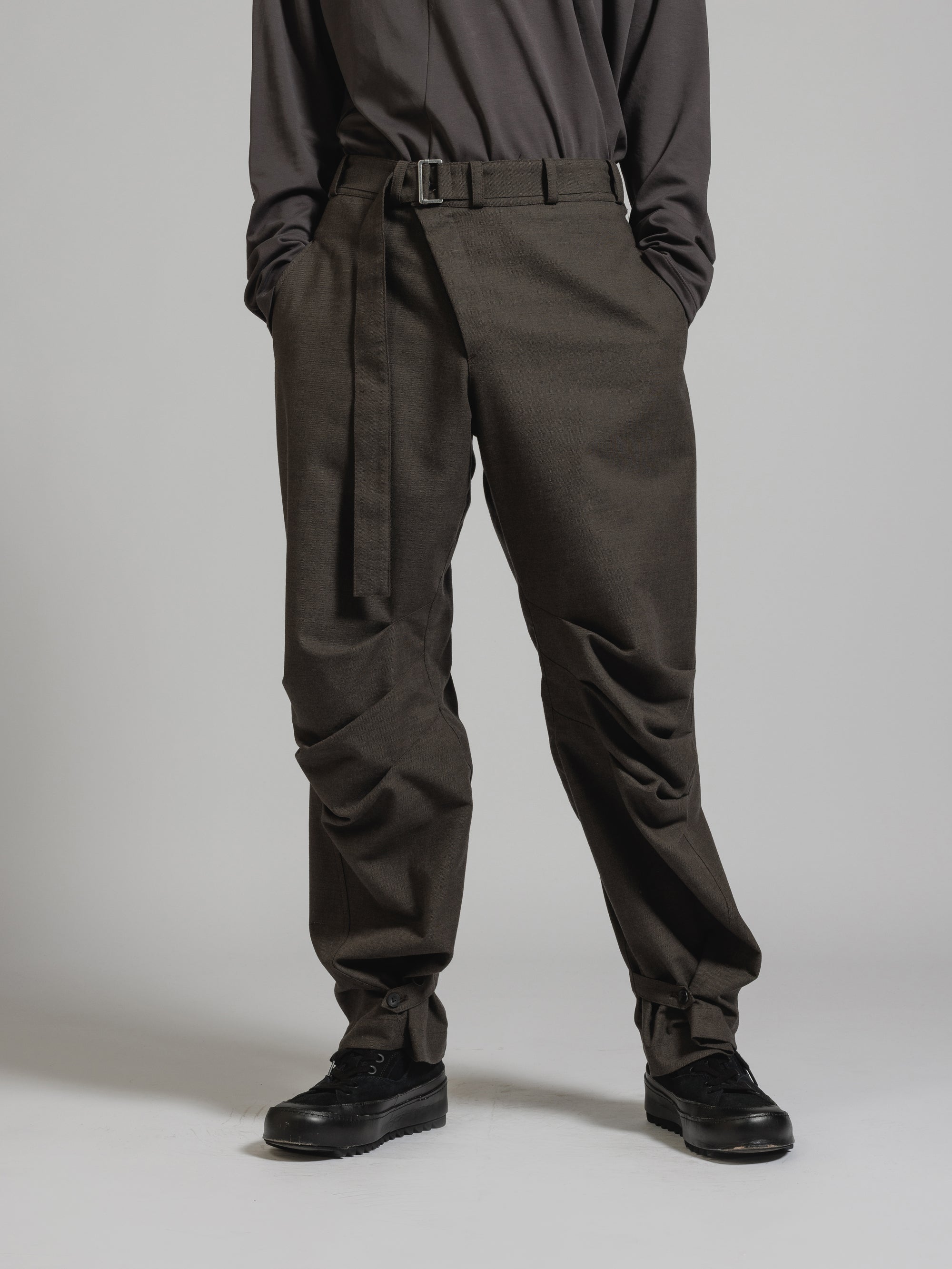 THE VIRIDI-ANNE（ザ ヴィリディアン） TVA 24AW SHARKSKIN WIDE