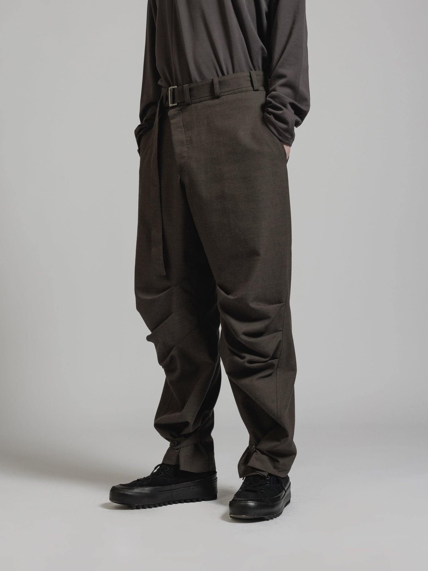 
                  
                    SHARKSKIN WIDE TROUSERS
                  
                