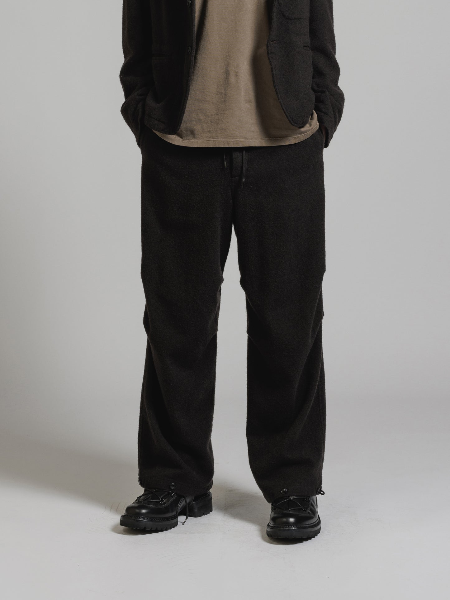 
                  
                    OBJECT DYE WOOL WIDE PANTS
                  
                