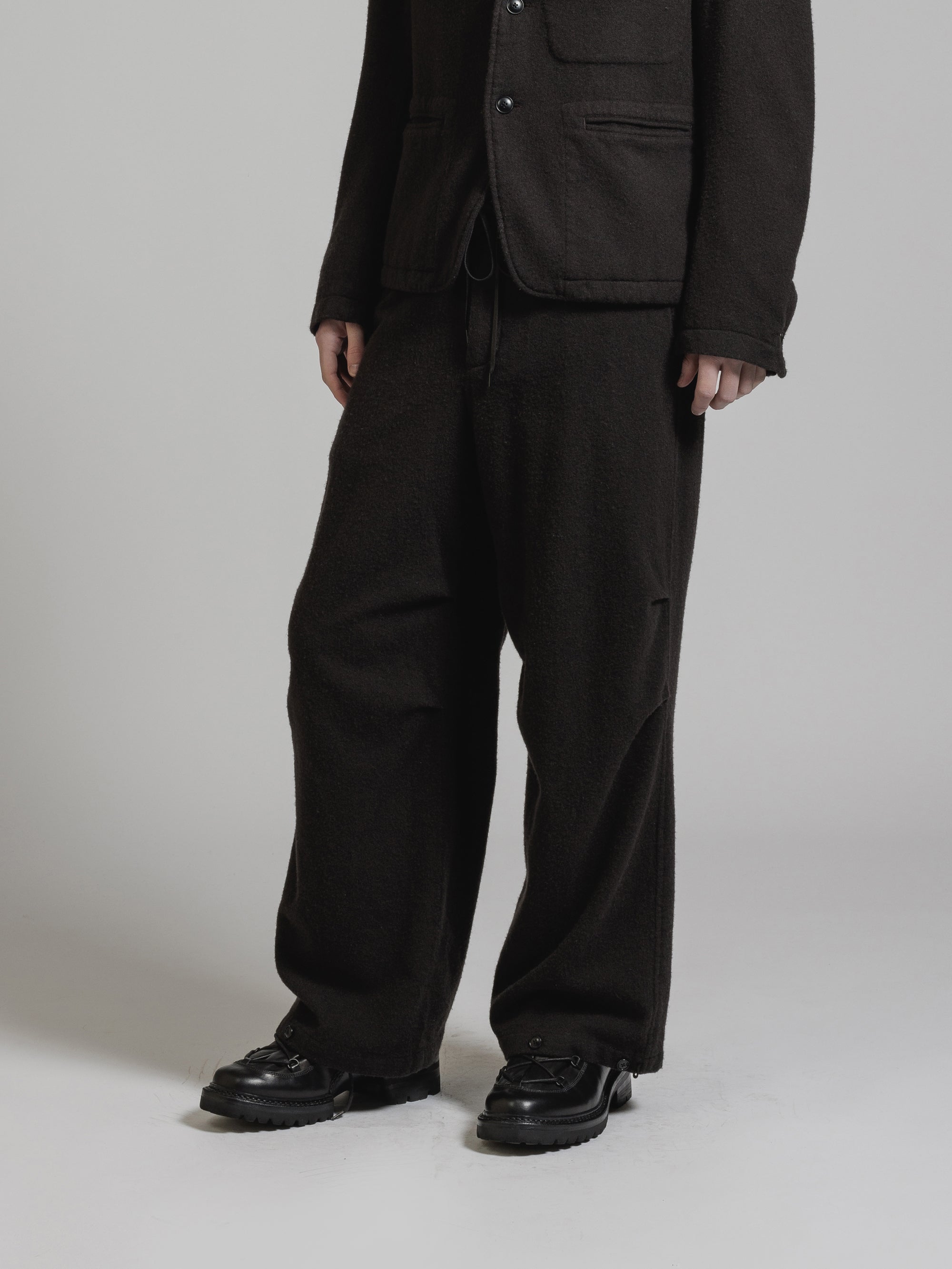 THE VIRIDI-ANNE（ザ ヴィリディアン） TVA 24AW OBJECT DYE WOOL WIDE