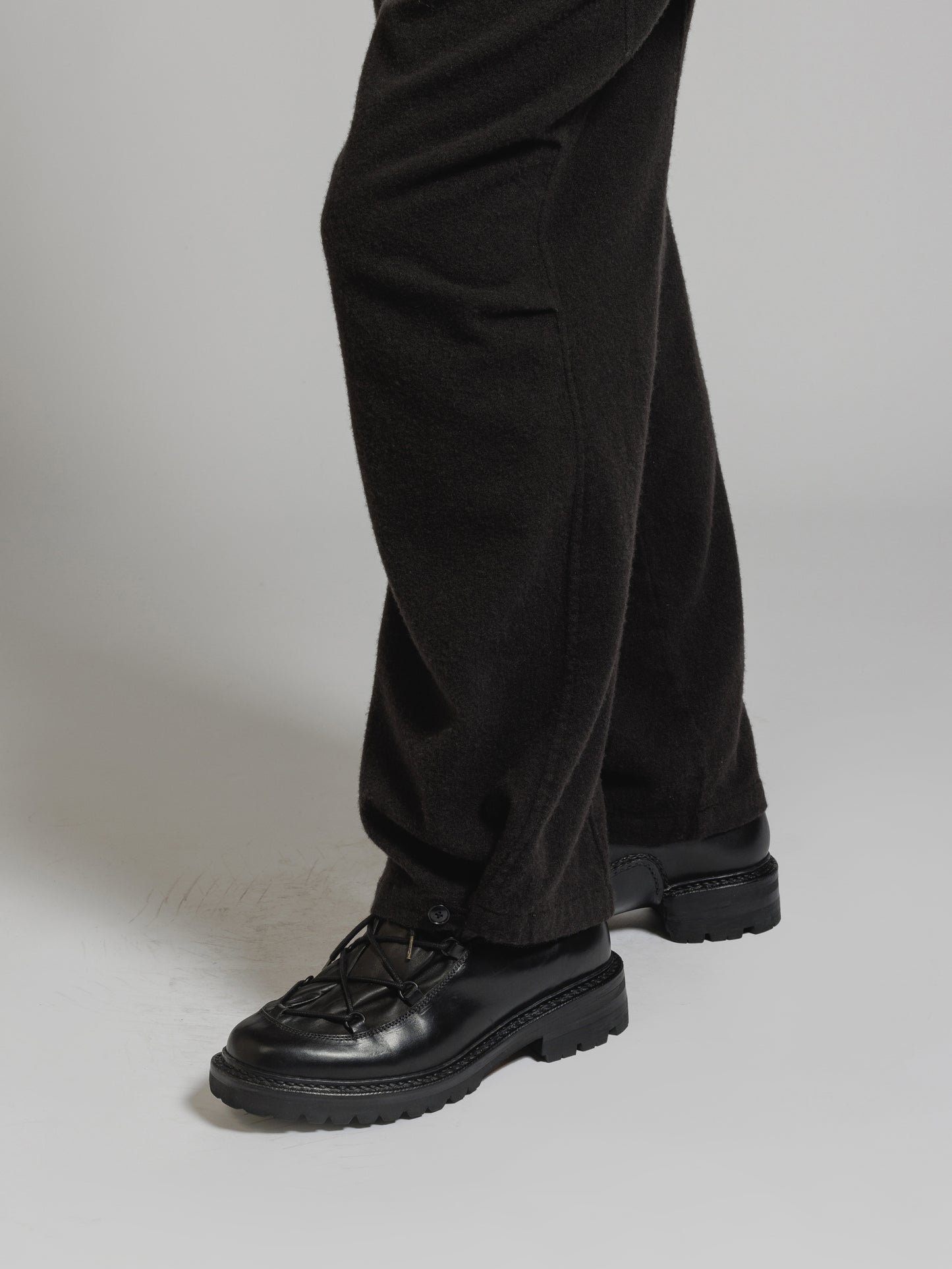 
                  
                    OBJECT DYE WOOL WIDE PANTS
                  
                