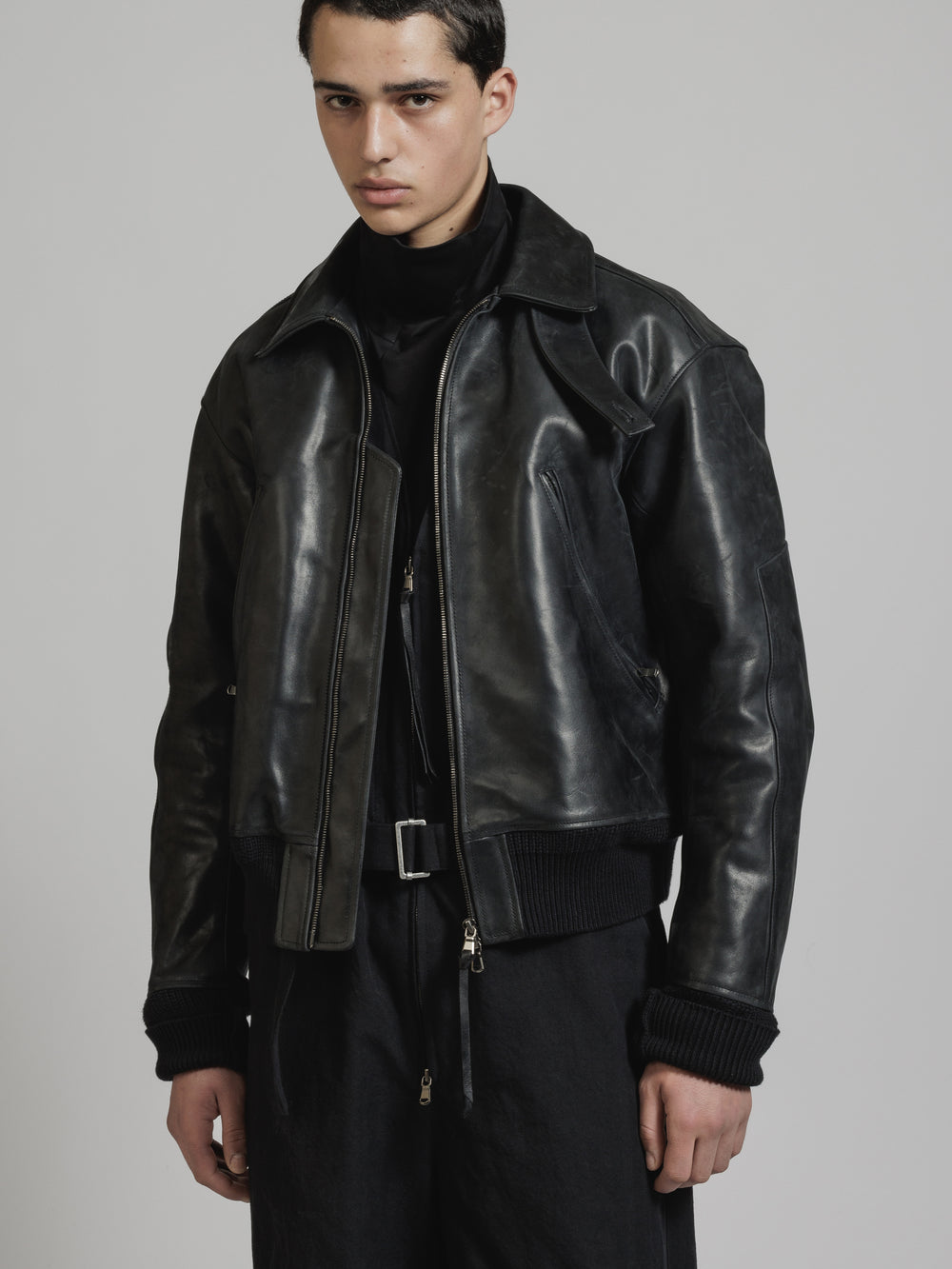 THE VIRIDI-ANNE（ザ ヴィリディアン） TVA 24AW HORSE LEATHER JACKET 