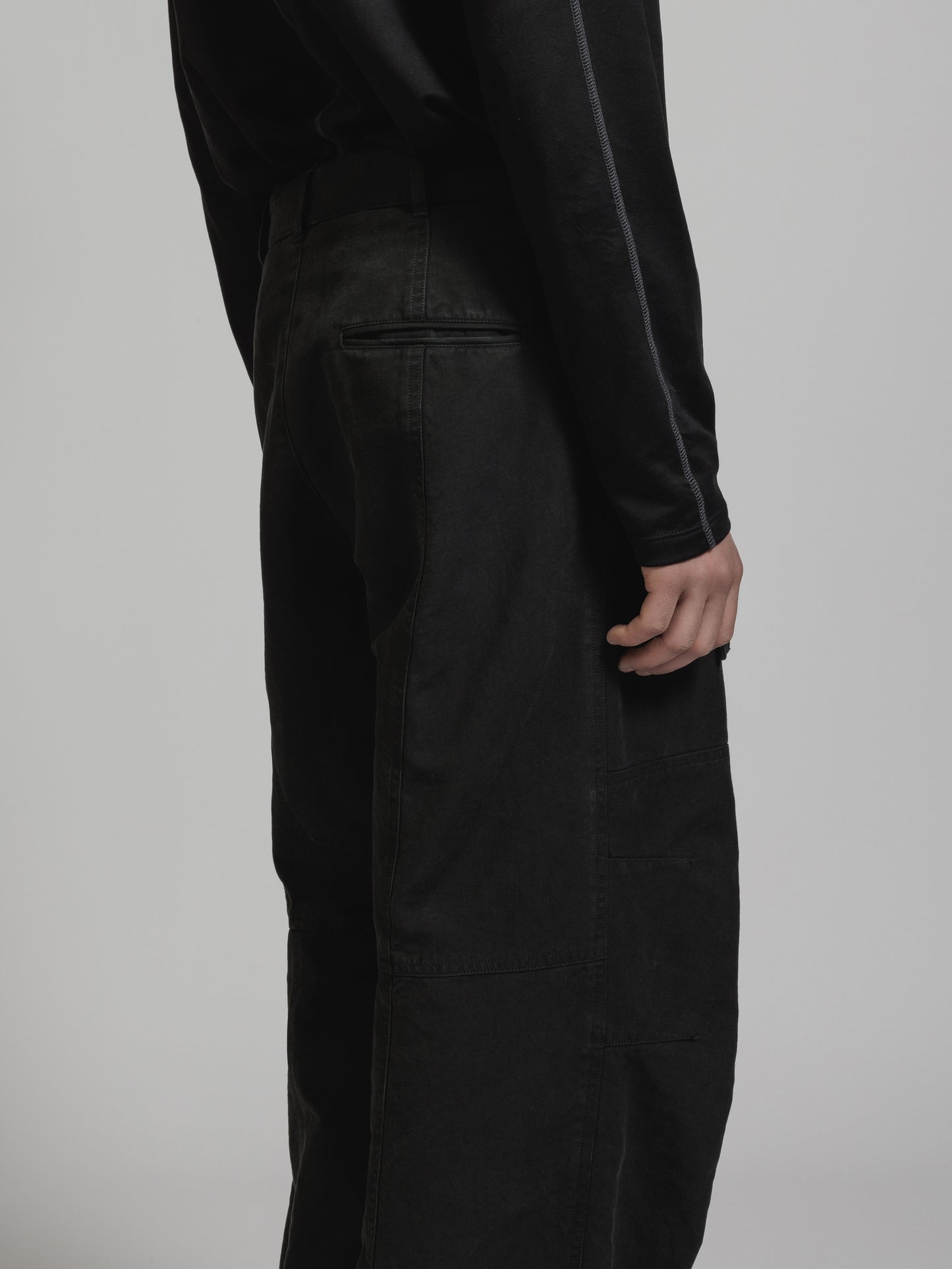 
                  
                    GARMENT DYE COTTON WIDE PANTS
                  
                