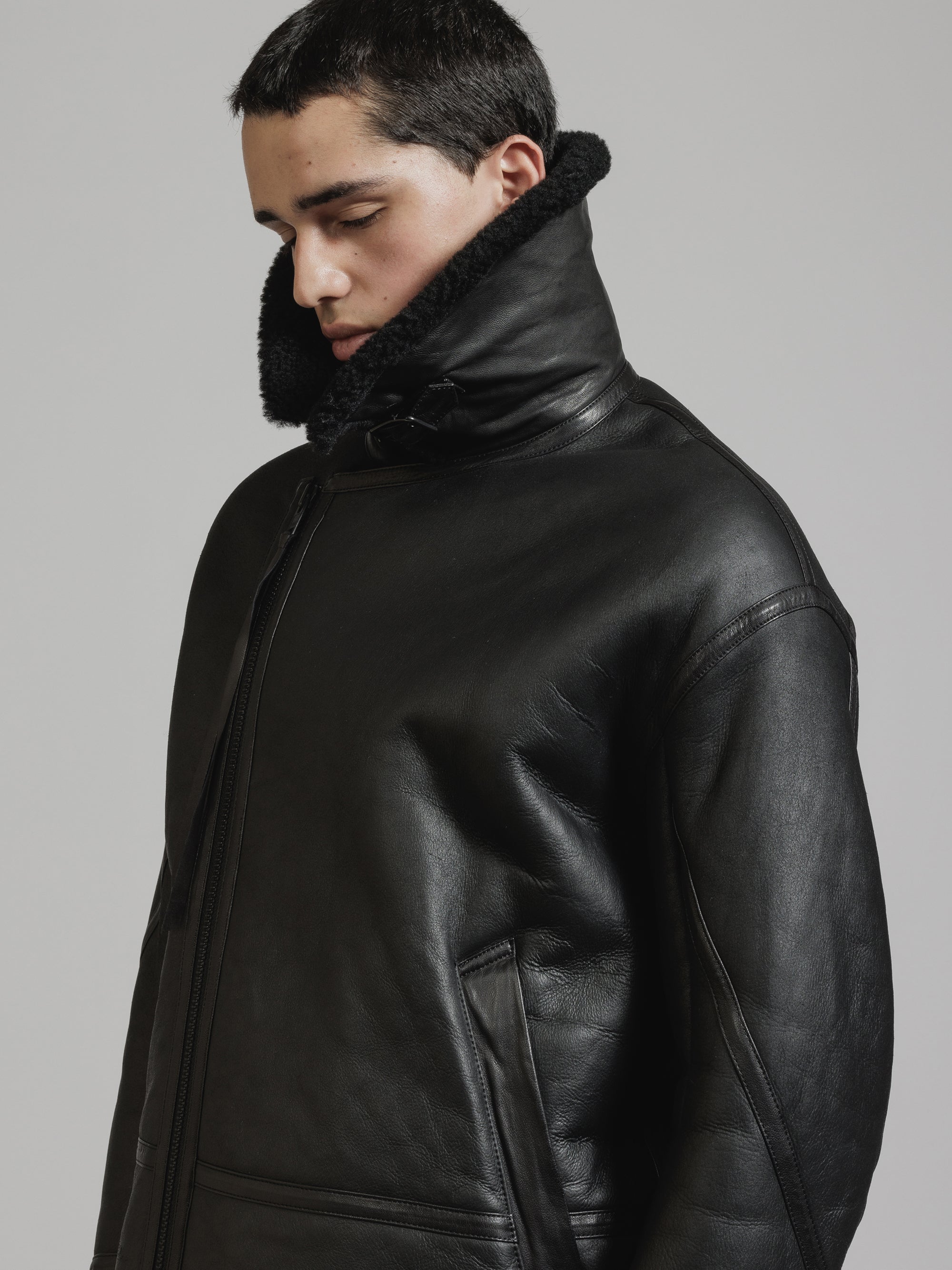 ヴィリジアン　ムートンジャケット　ユリウス THE VIRIDI-ANNE （ザ ヴィリディアン）24AW MOUTON JACKET