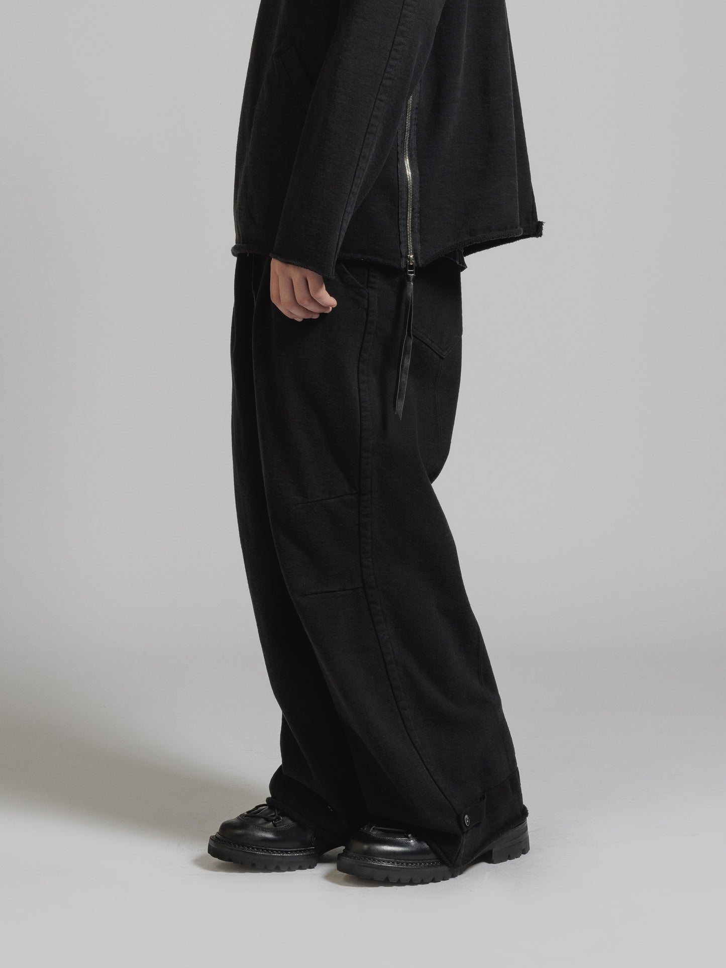 
                  
                    GARMENT DYE HEAVY JERSEY WIDE SWEAT PANTS
                  
                