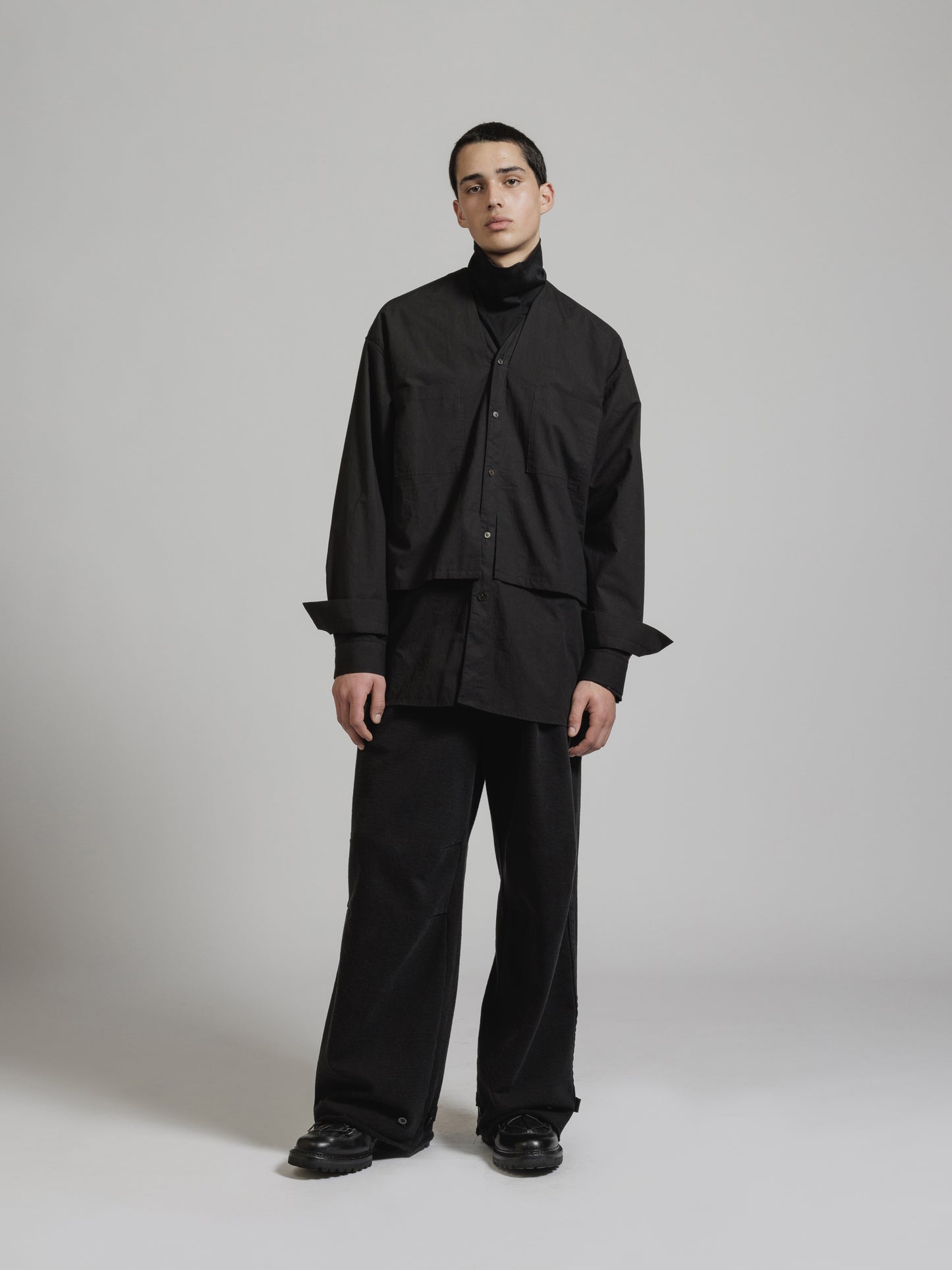 
                  
                    GARMENT DYE HEAVY JERSEY WIDE SWEAT PANTS
                  
                