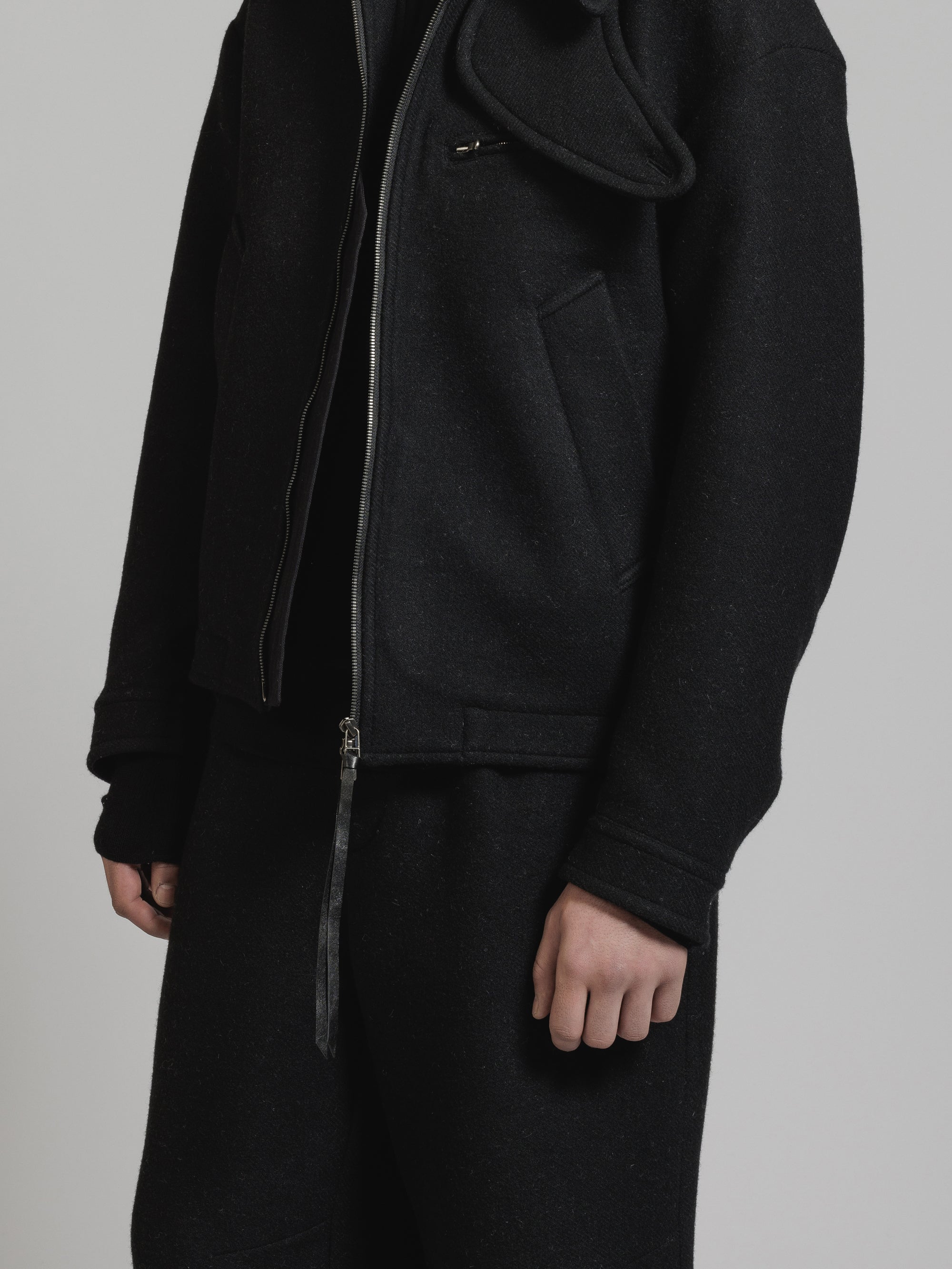 THE VIRIDI-ANNE（ザ ヴィリディアン） TVA 24AW MELTON JACKET