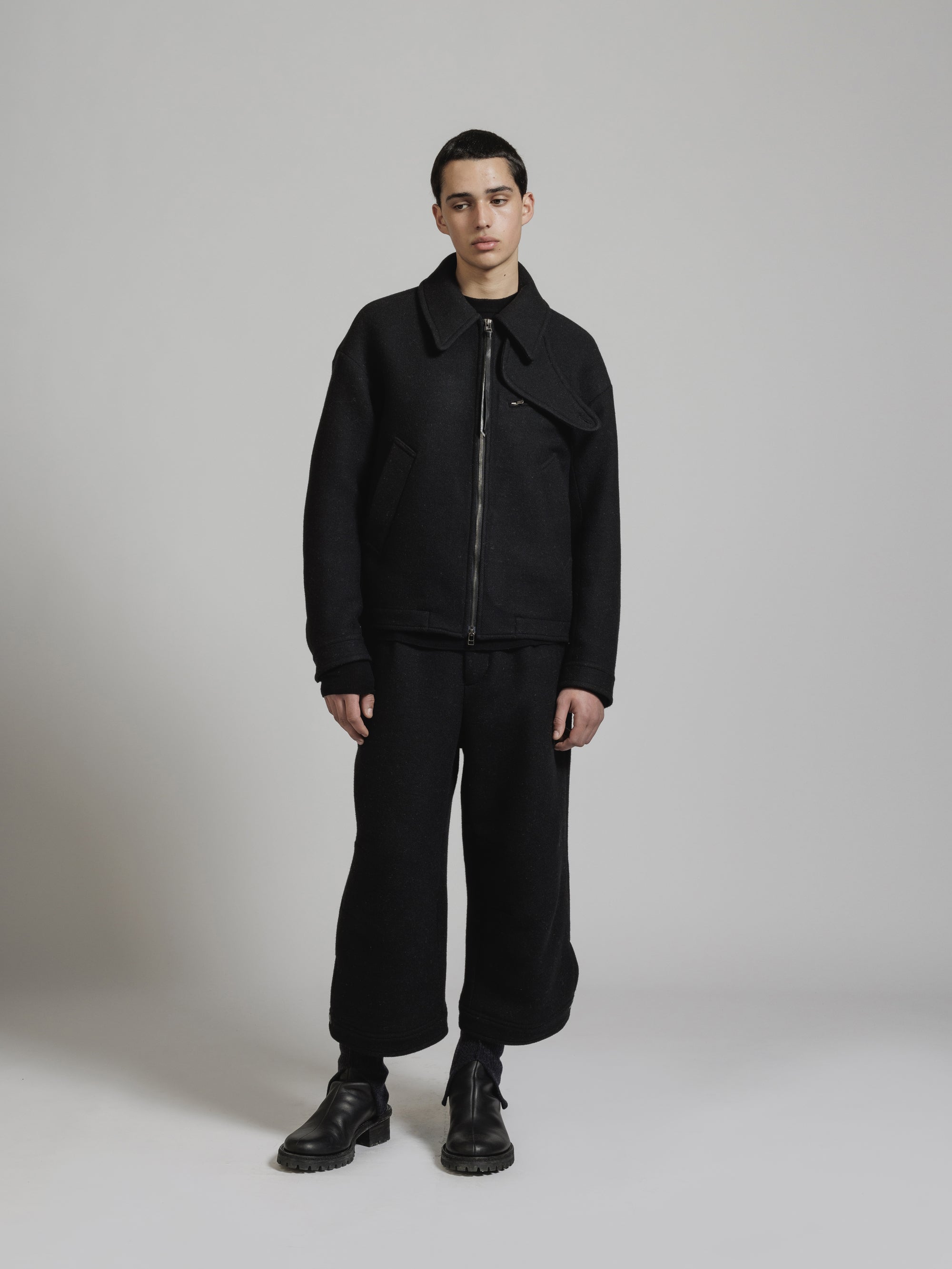 THE VIRIDI-ANNE（ザ ヴィリディアン） TVA 24AW MELTON JACKET