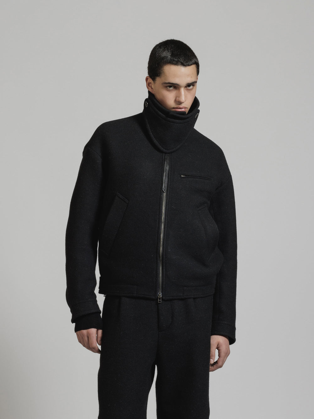 THE VIRIDI-ANNE（ザ ヴィリディアン） TVA 24AW MELTON JACKET
