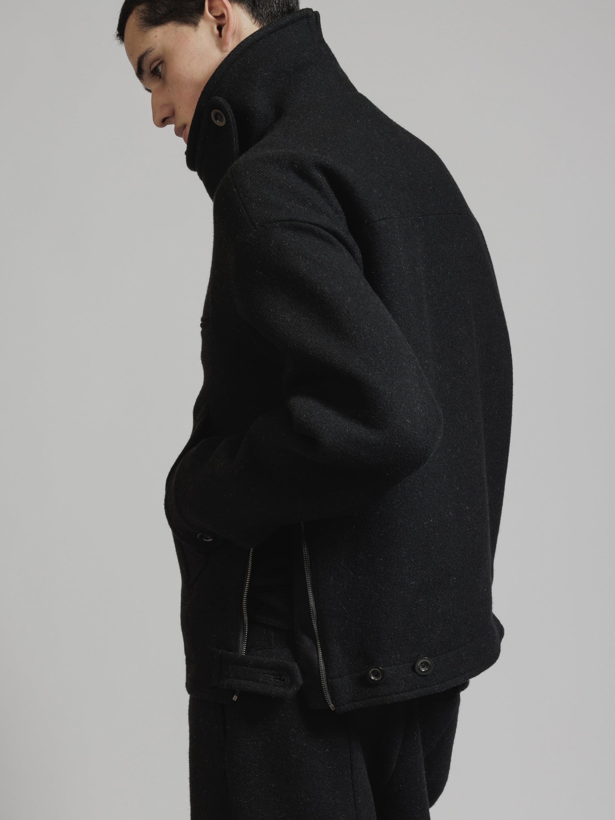 THE VIRIDI-ANNE（ザ ヴィリディアン） TVA 24AW MELTON JACKET