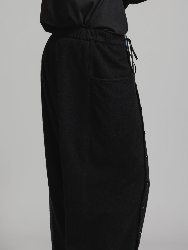 
                  
                    OBJECT DYE WOOL DROP CROTCH PANTS
                  
                