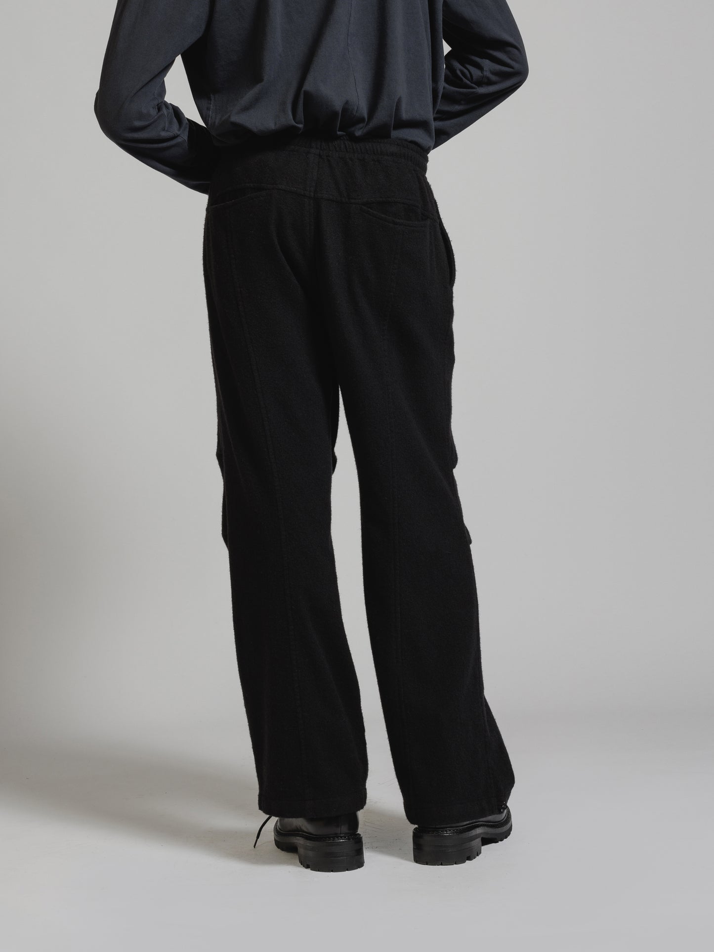 
                  
                    OBJECT DYE WOOL WIDE PANTS
                  
                