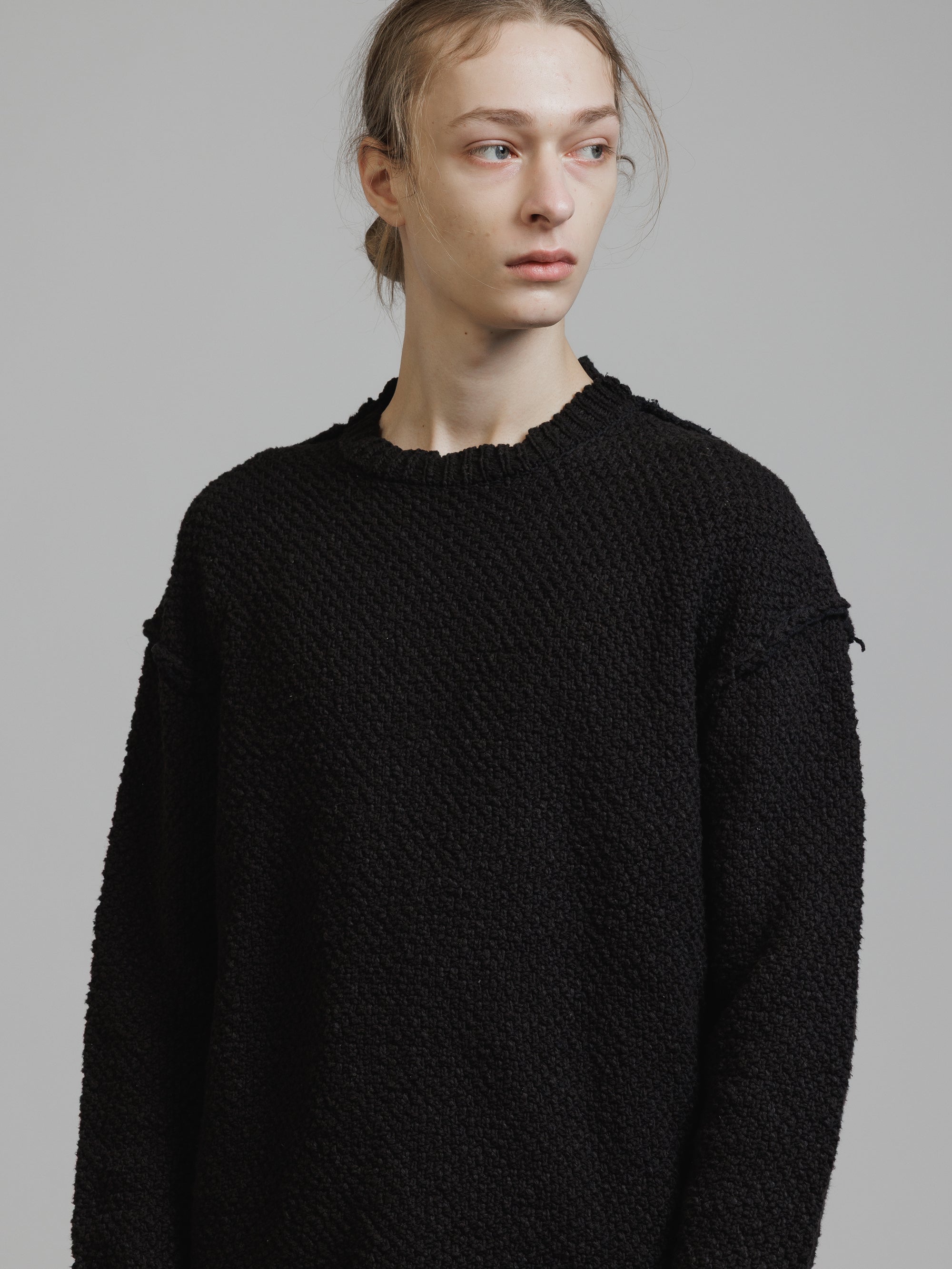 THE VIRIDI-ANNE（ザ ヴィリディアン） TVA 25AW SLUB YARN PULLOVER