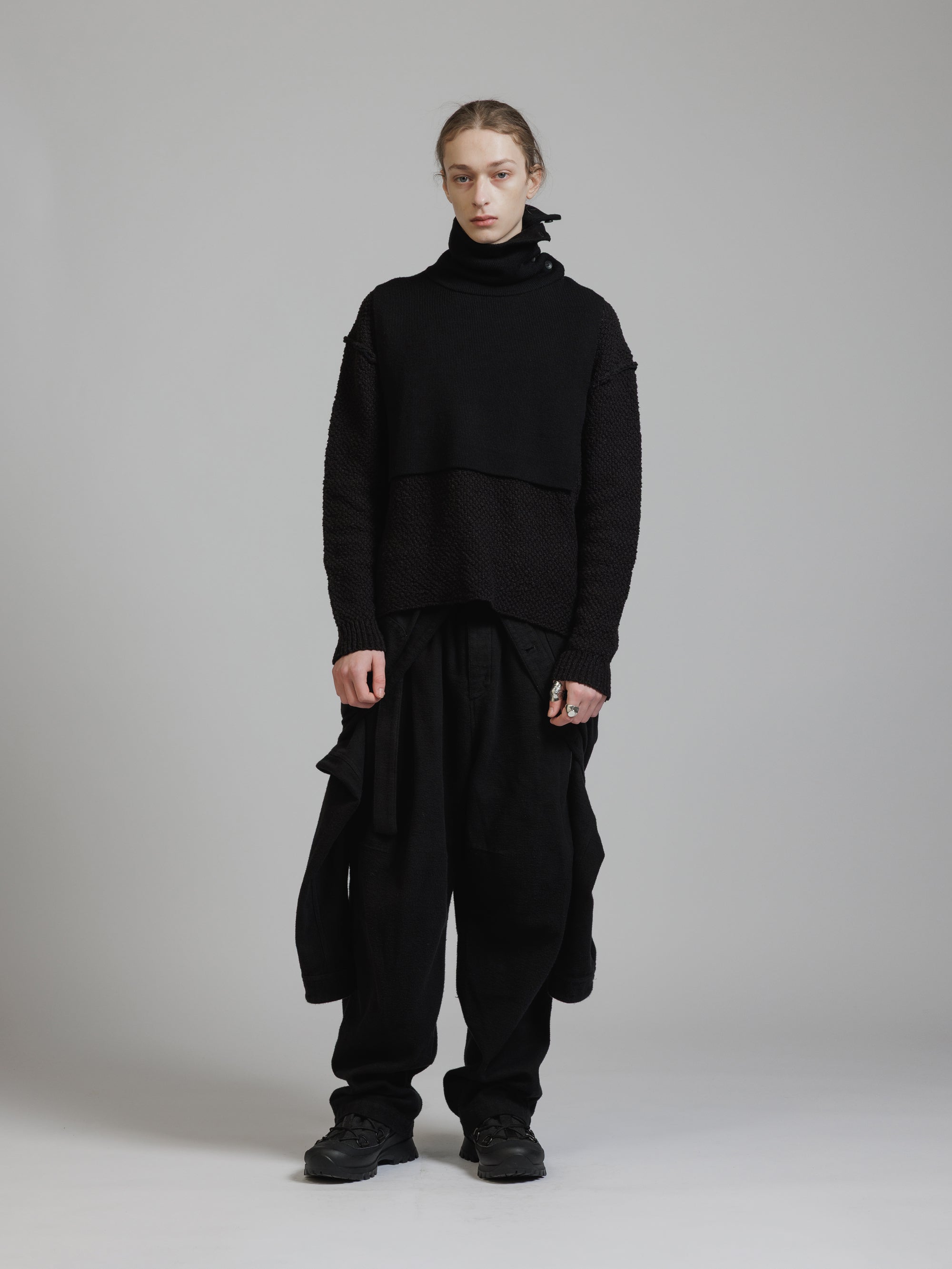 THE VIRIDI-ANNE（ザ ヴィリディアン） TVA 25AW SLUB YARN PULLOVER