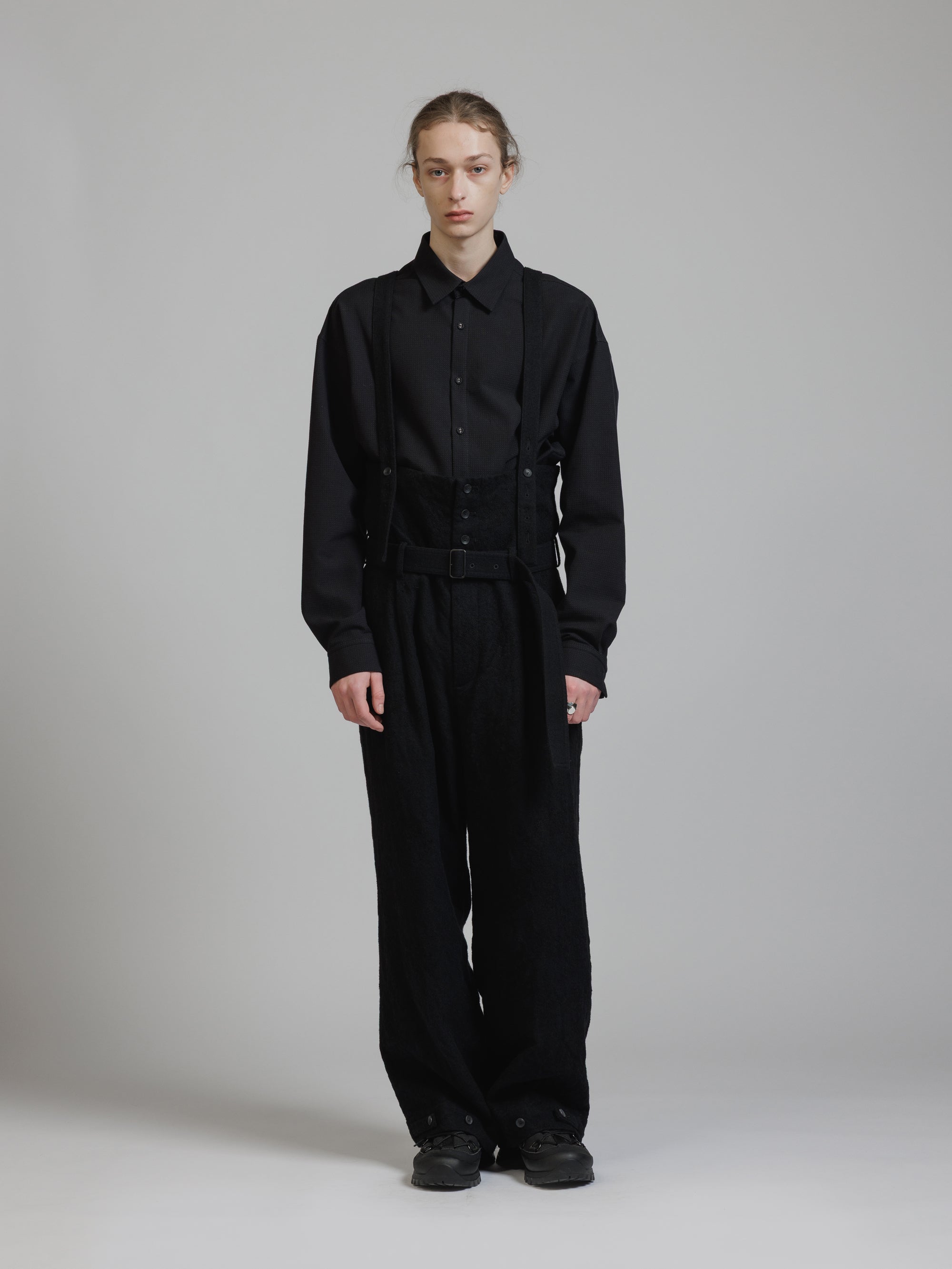 the viridi-anne レイヤードウールジョガーパンツ The Viridi-anne ザ ヴィリジアン / The Viridi-anne ザ