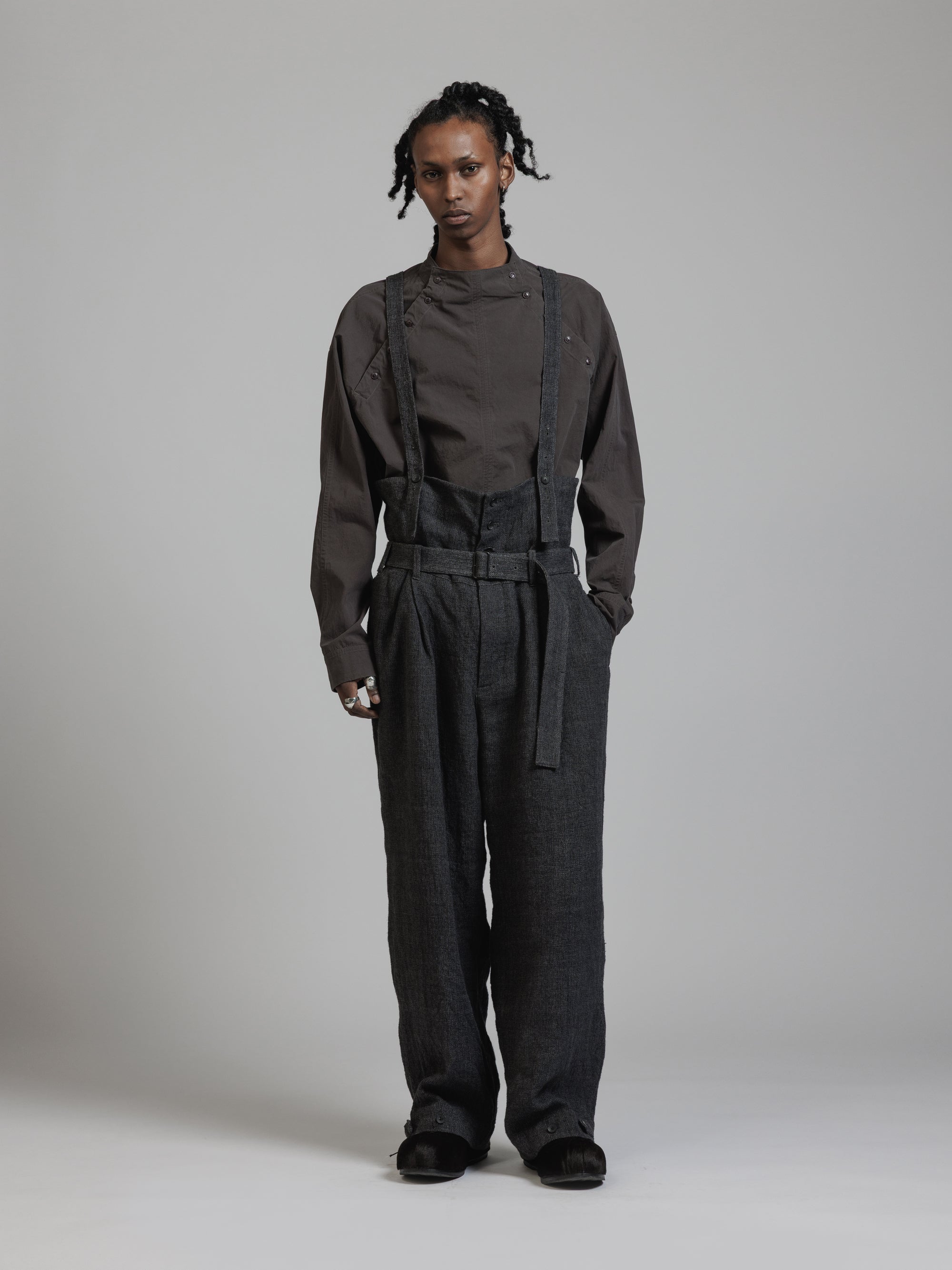 THE VIRIDI-ANNE（ザ ヴィリディアン） TVA 25AW LINEN/WOOL WIDE