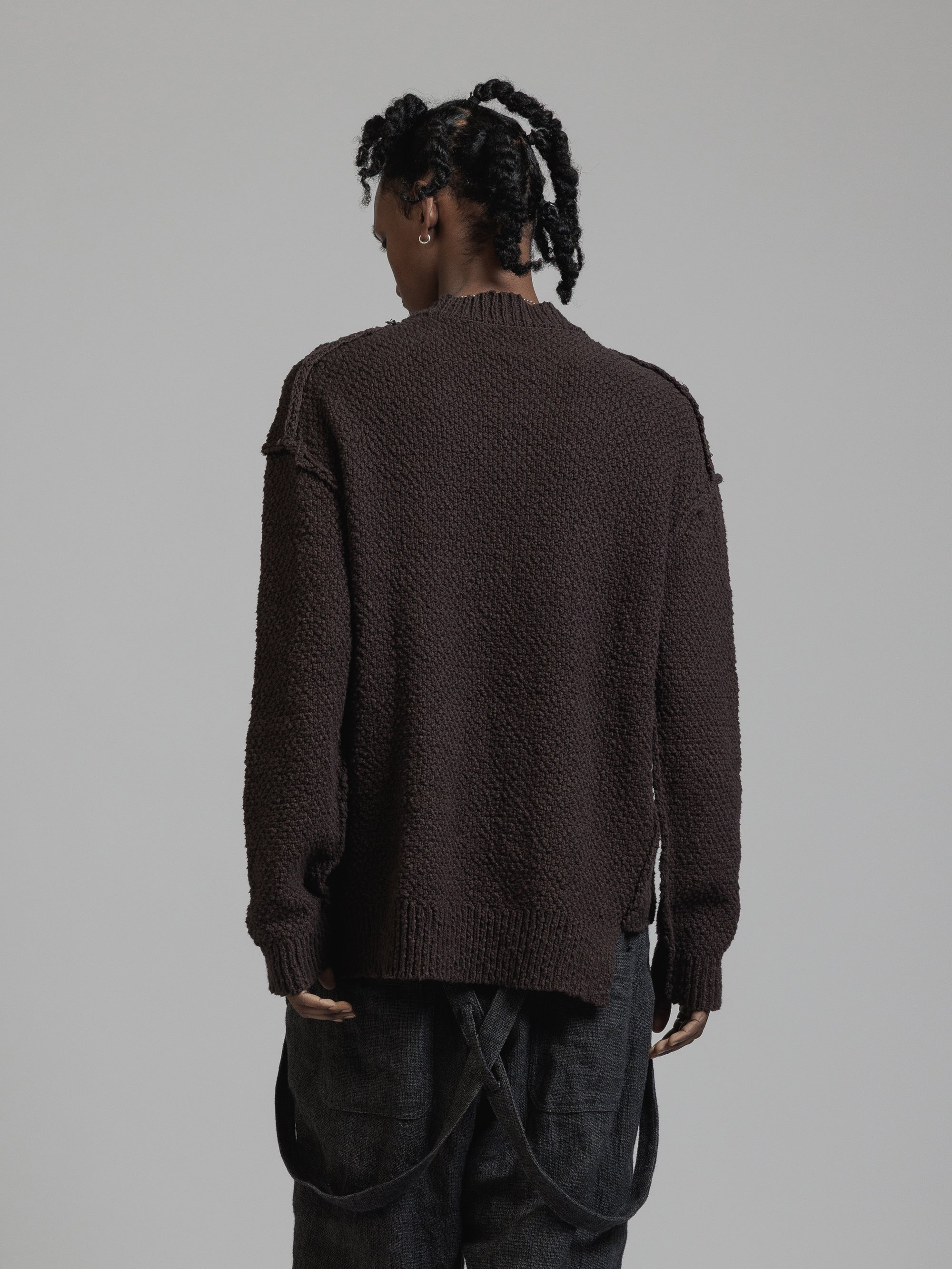 THE VIRIDI-ANNE（ザ ヴィリディアン） TVA 25AW SLUB YARN PULLOVER