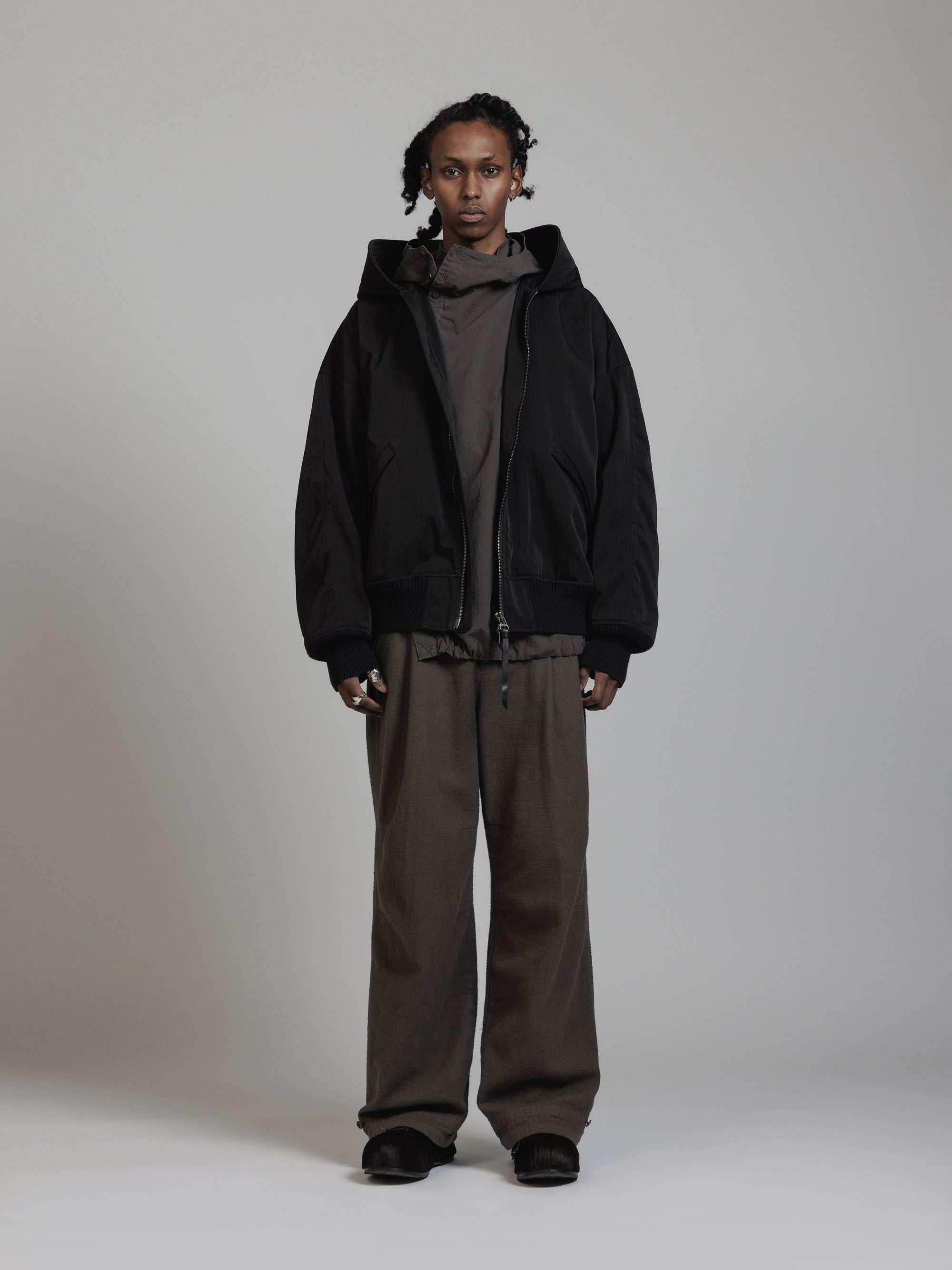 THE VIRIDI-ANNE（ザ ヴィリディアン） TVA 25AW NYLON/WOOL